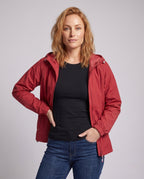 Women's Lightweight and Breathable Hooded Jacket - Upper Body View