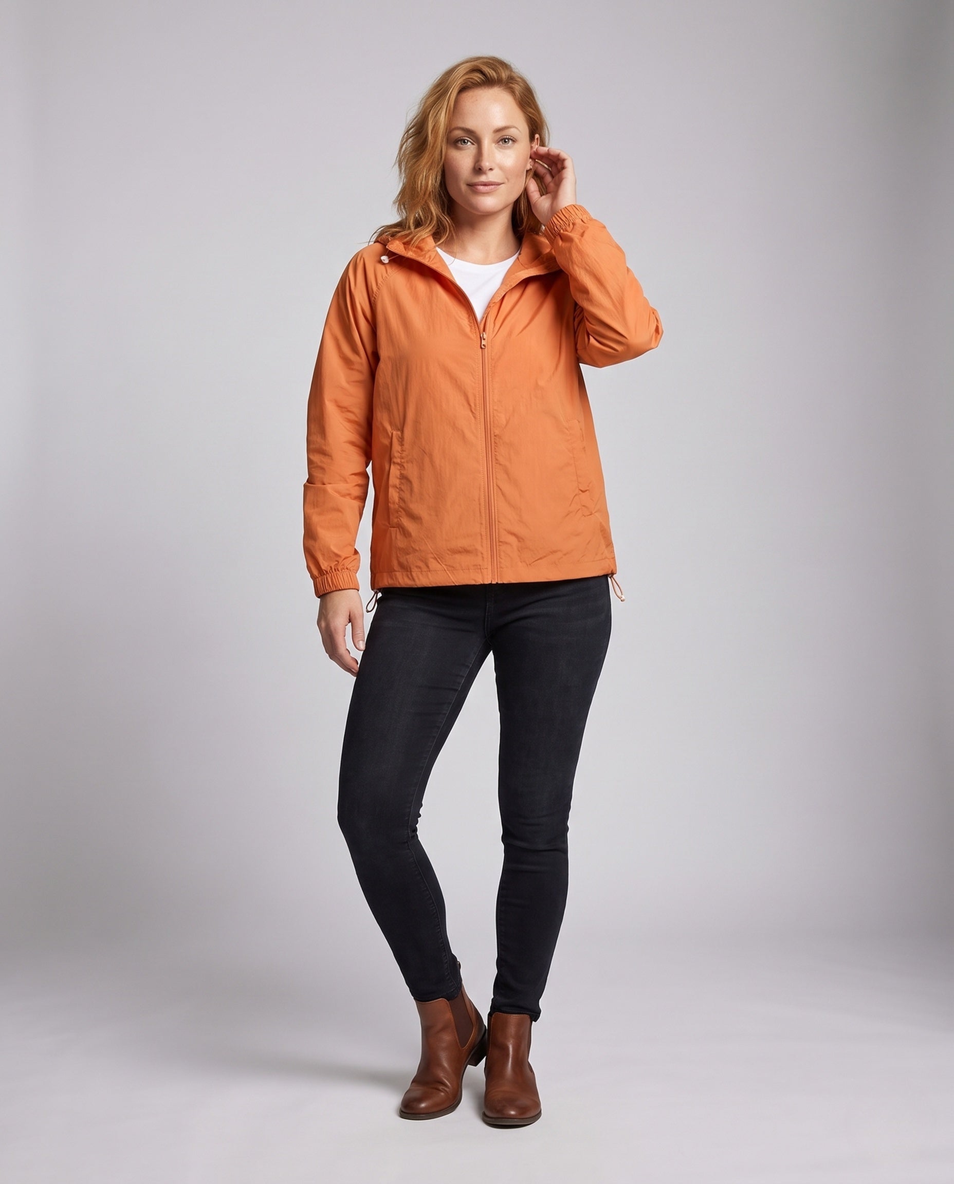 Women's Lightweight and Breathable Outdoor Jacket - Front View