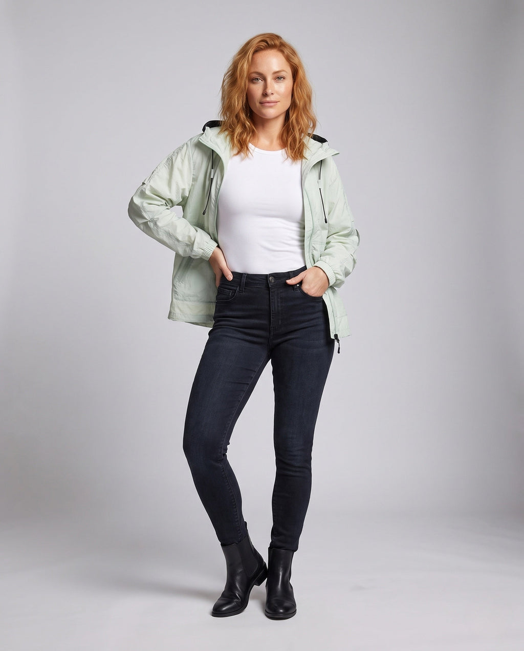 Women's Lightweight and Breathable Outdoor Jacket with UV Protection - Front View