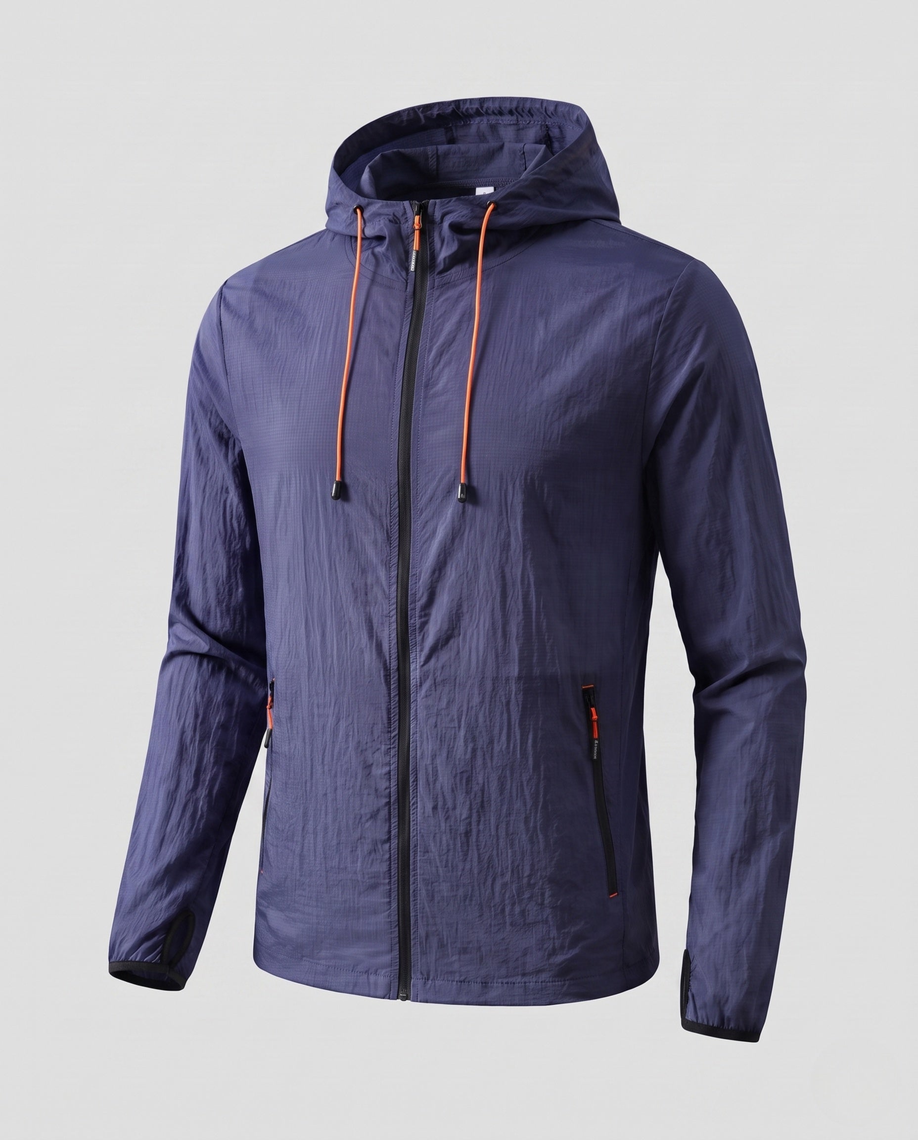 Women's Lightweight and Breathable Windbreaker with Adjustable Hood