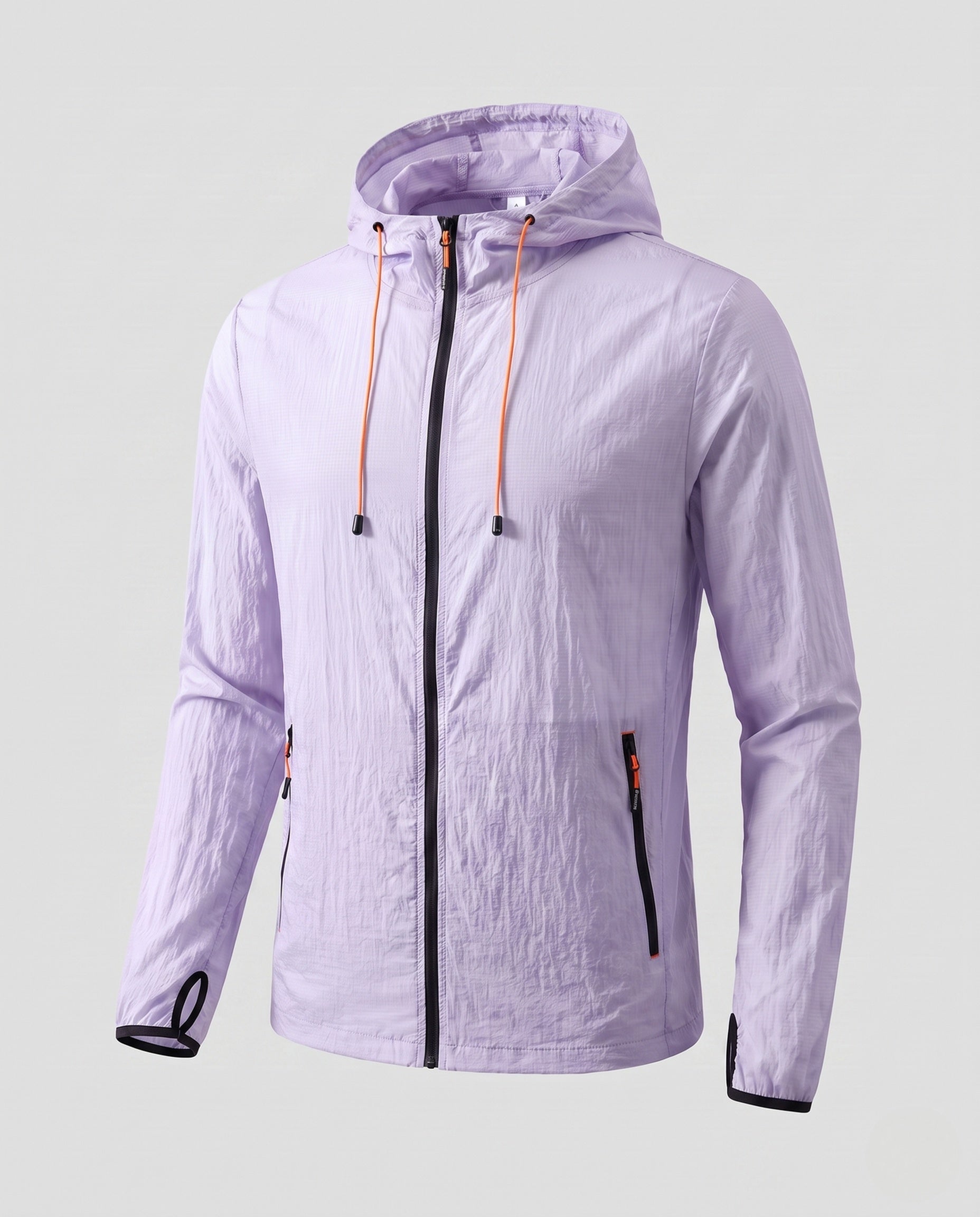 Women's Lightweight and Breathable Windbreaker with Adjustable Hood