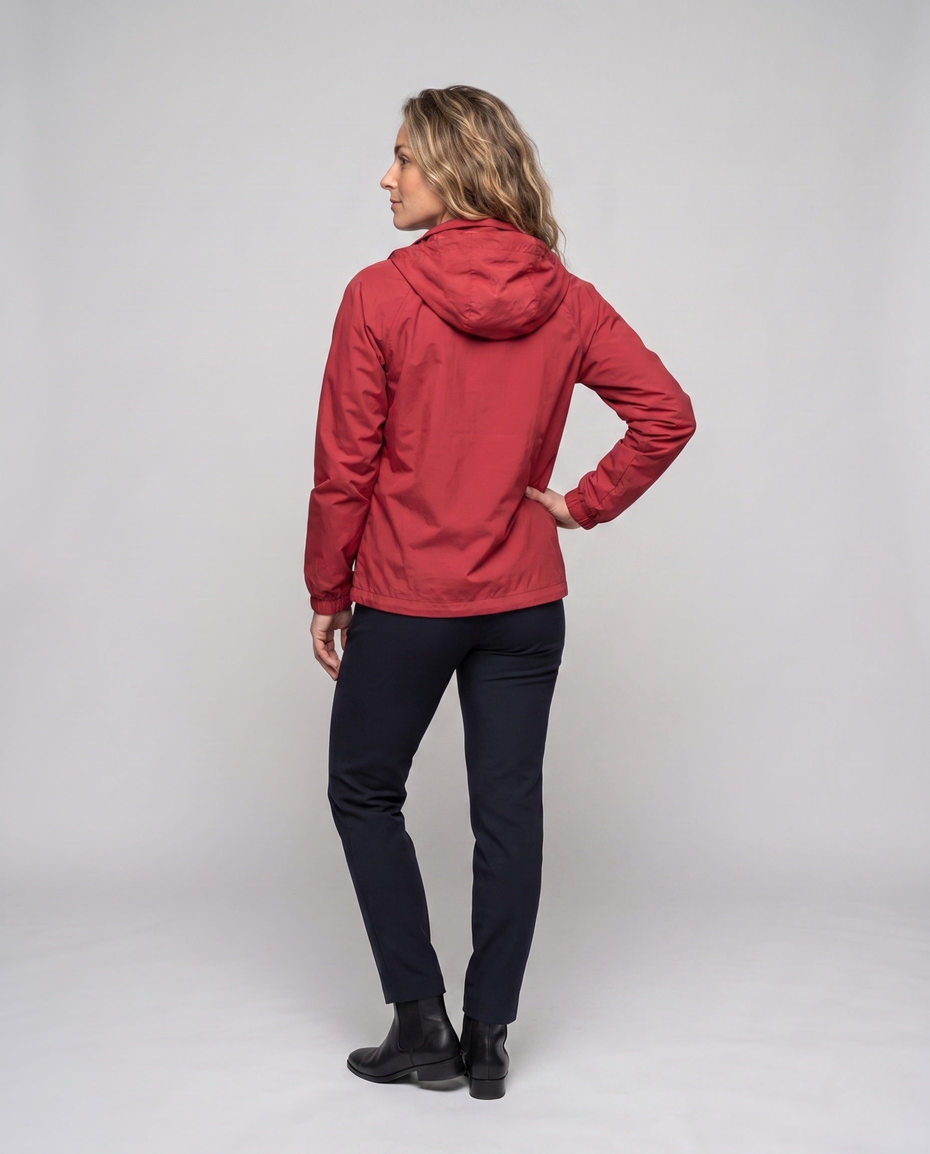 Women's Light and Breathable Wind Jacket - Back View