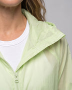 Women's Light and Breathable Wind Jacket - Close-Up Detail