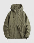 Women's Lightweight and Functional Rain Jacket with Adjustable Hood