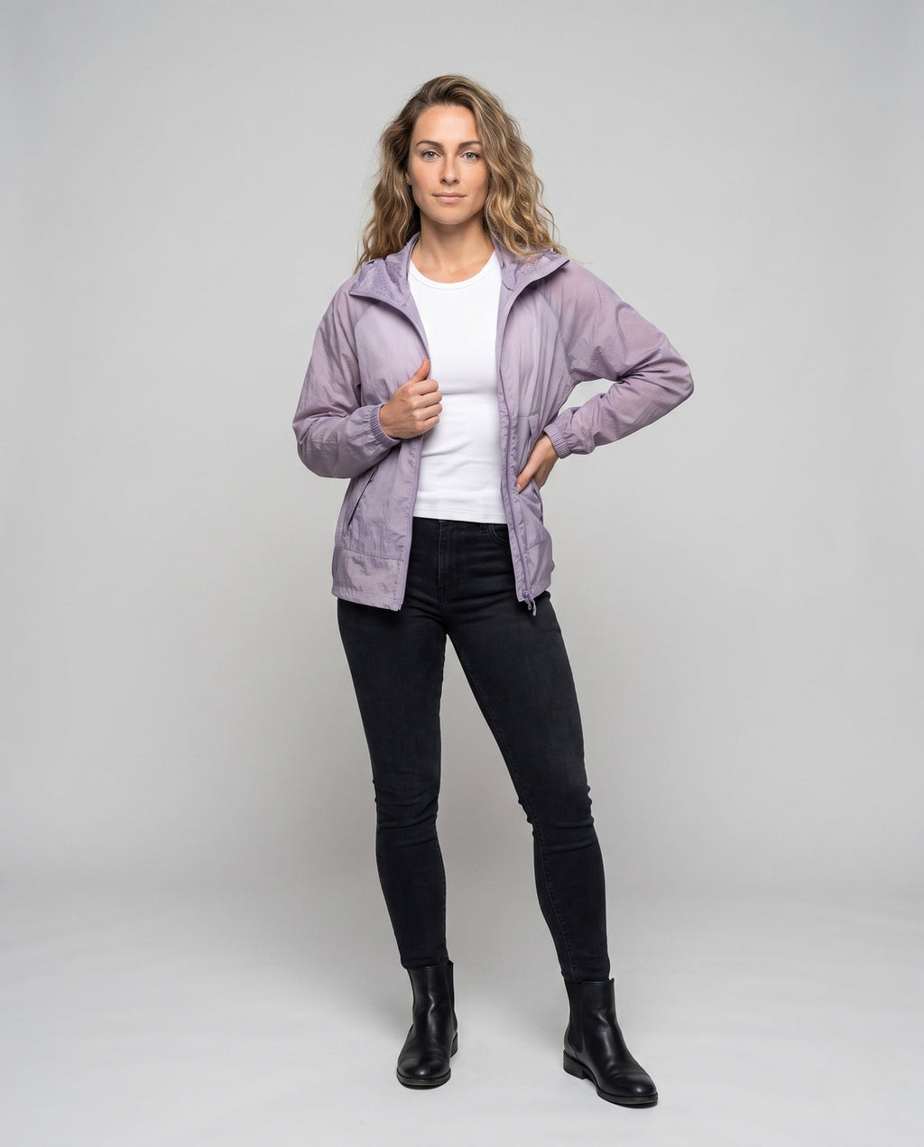 Women's Light and Airy Outdoor Jacket - Front View