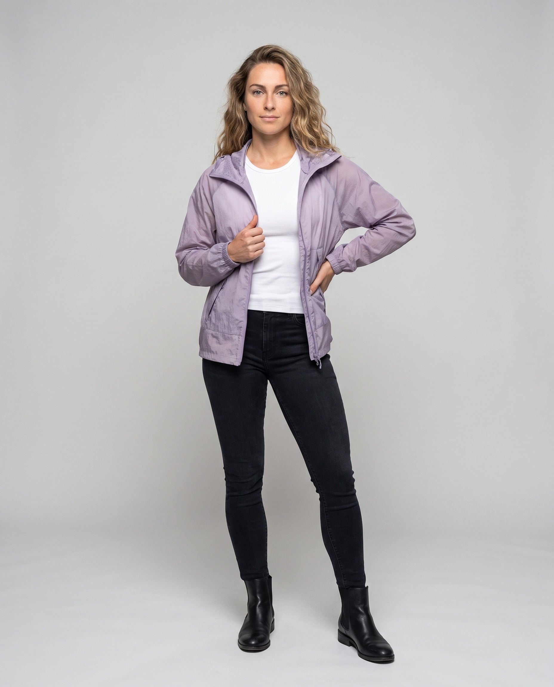 Women's Light and Airy Outdoor Jacket - Front View