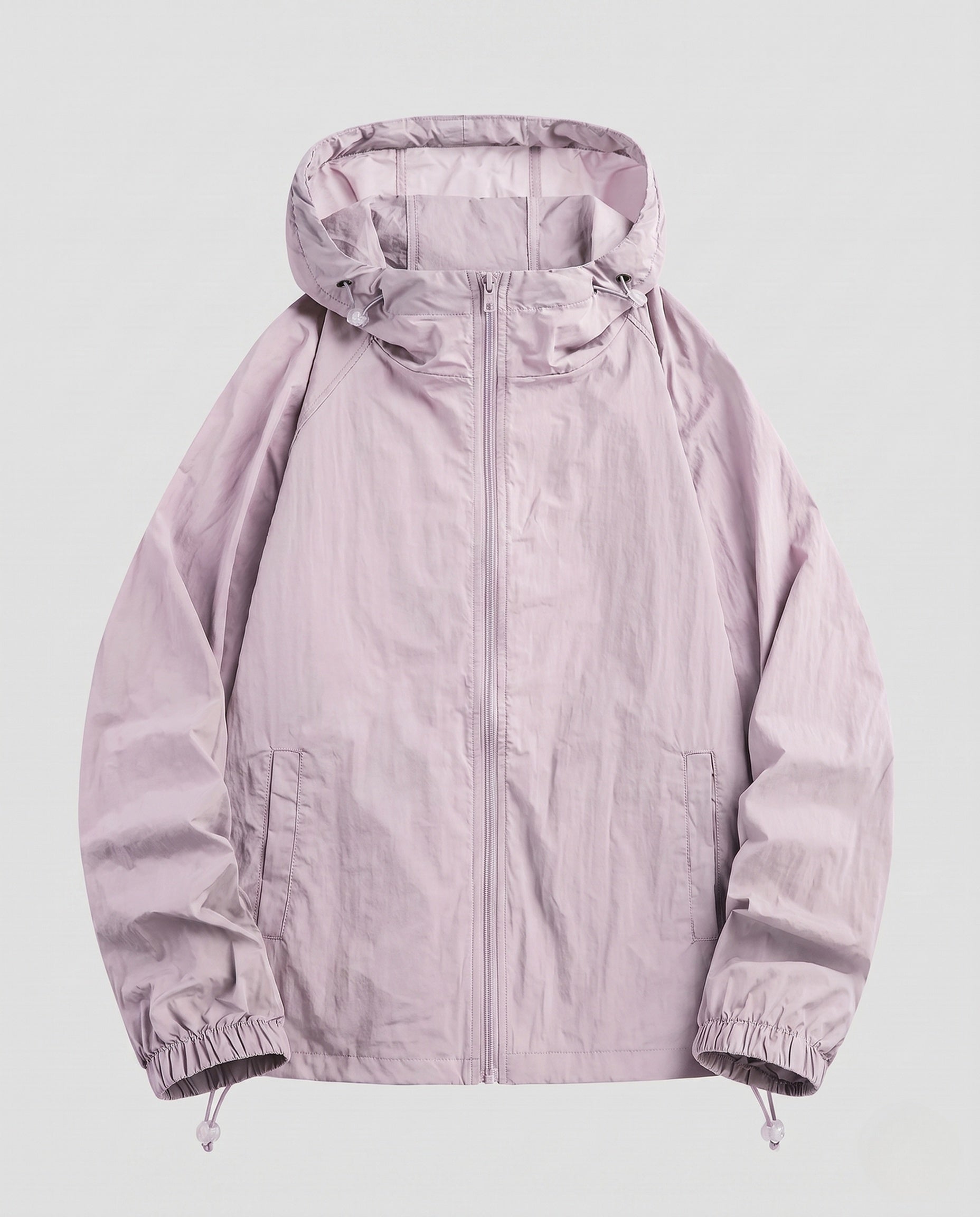 Women's Lightweight Windbreaker with Breathable Design