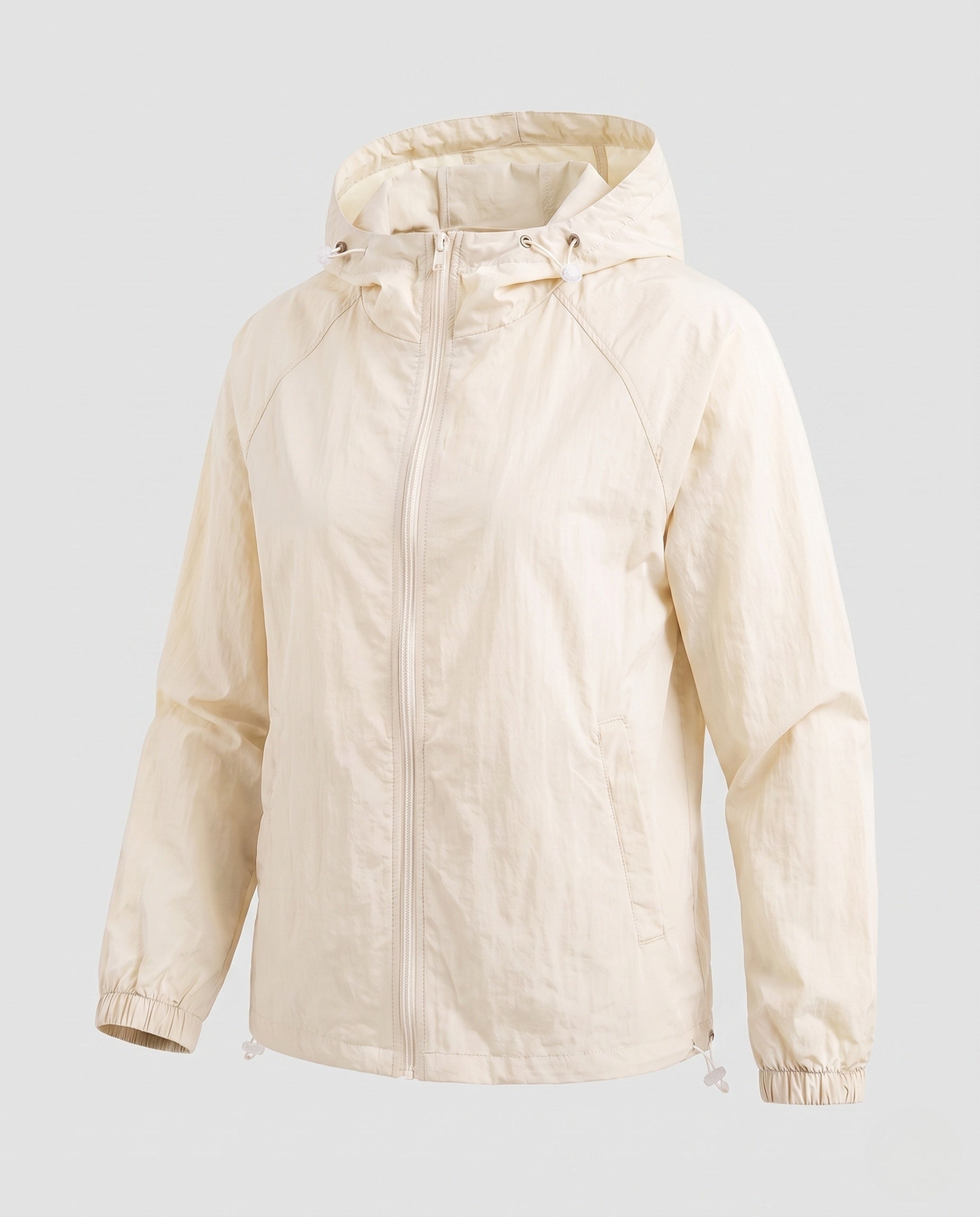 Women's Practical Outdoor Jacket with Adjustable Hood