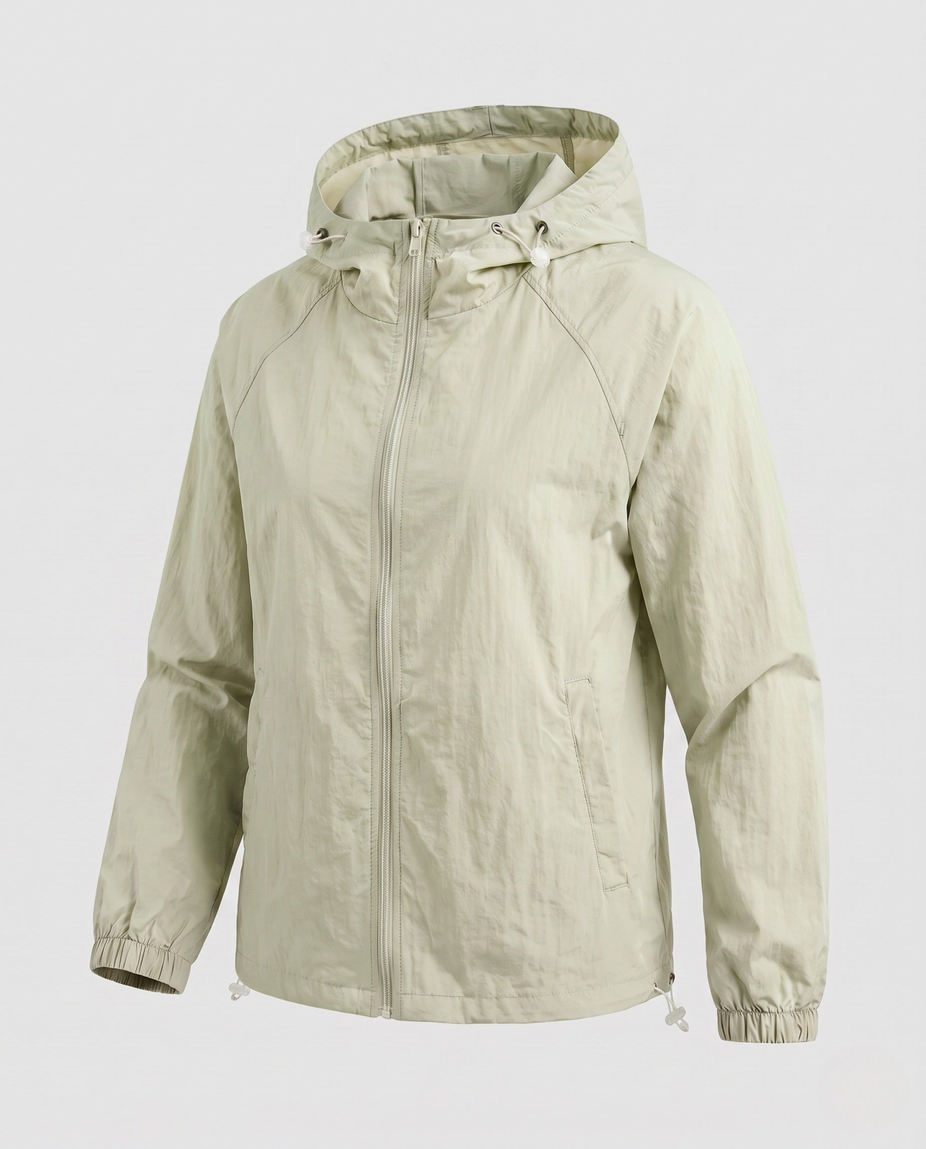 Women's Practical Outdoor Jacket with Adjustable Hood