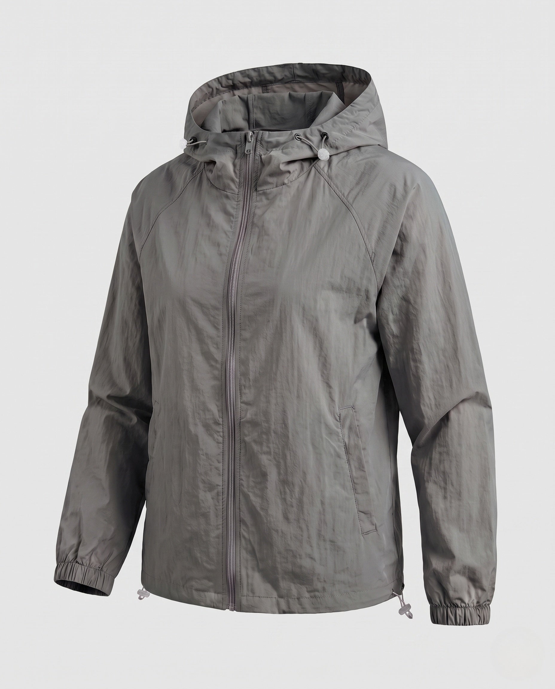 Women's Practical Outdoor Jacket with Adjustable Hood