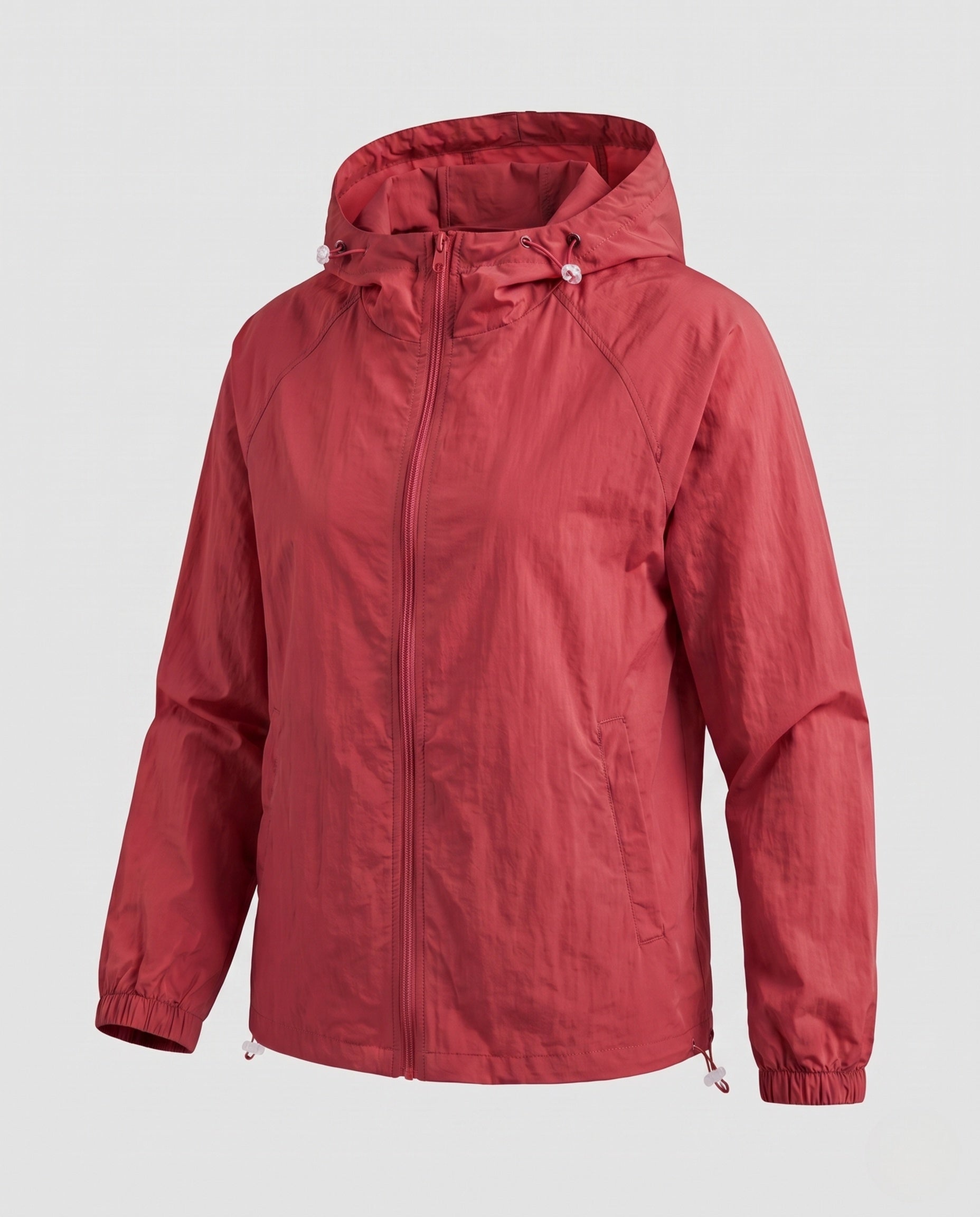 Women's Practical Outdoor Jacket with Adjustable Hood