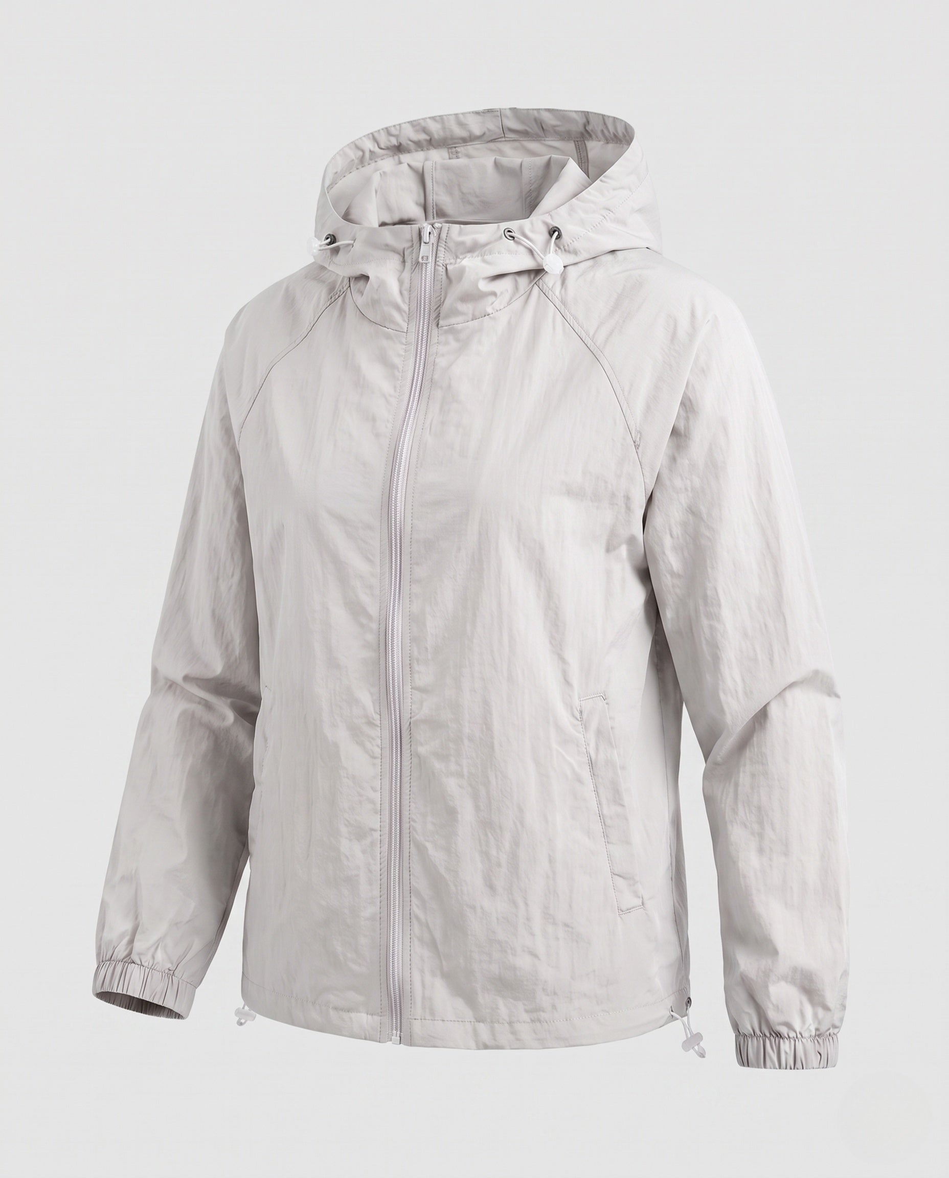 Women's Practical Outdoor Jacket with Adjustable Hood