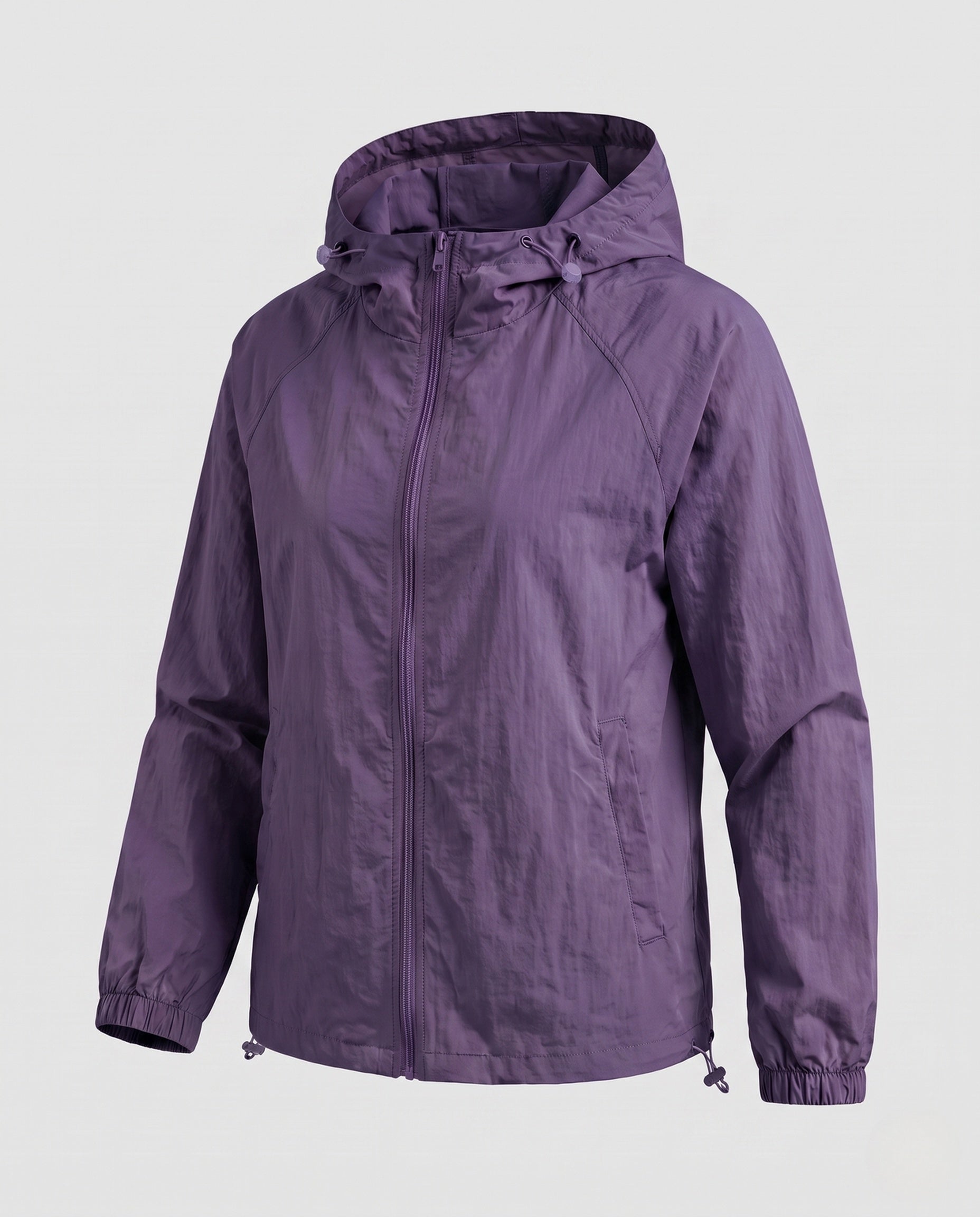 Women's Practical Outdoor Jacket with Adjustable Hood