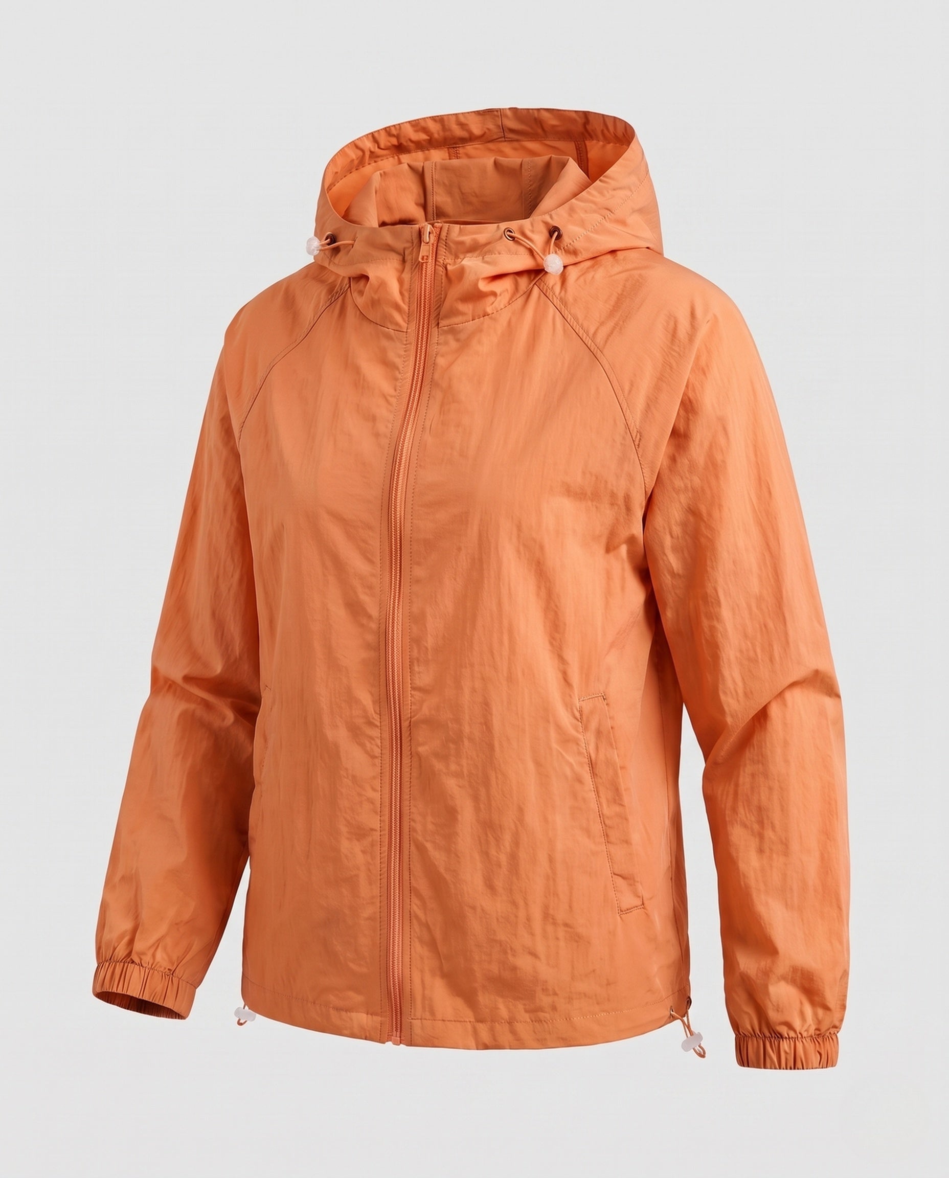 Women's Practical Outdoor Jacket with Adjustable Hood