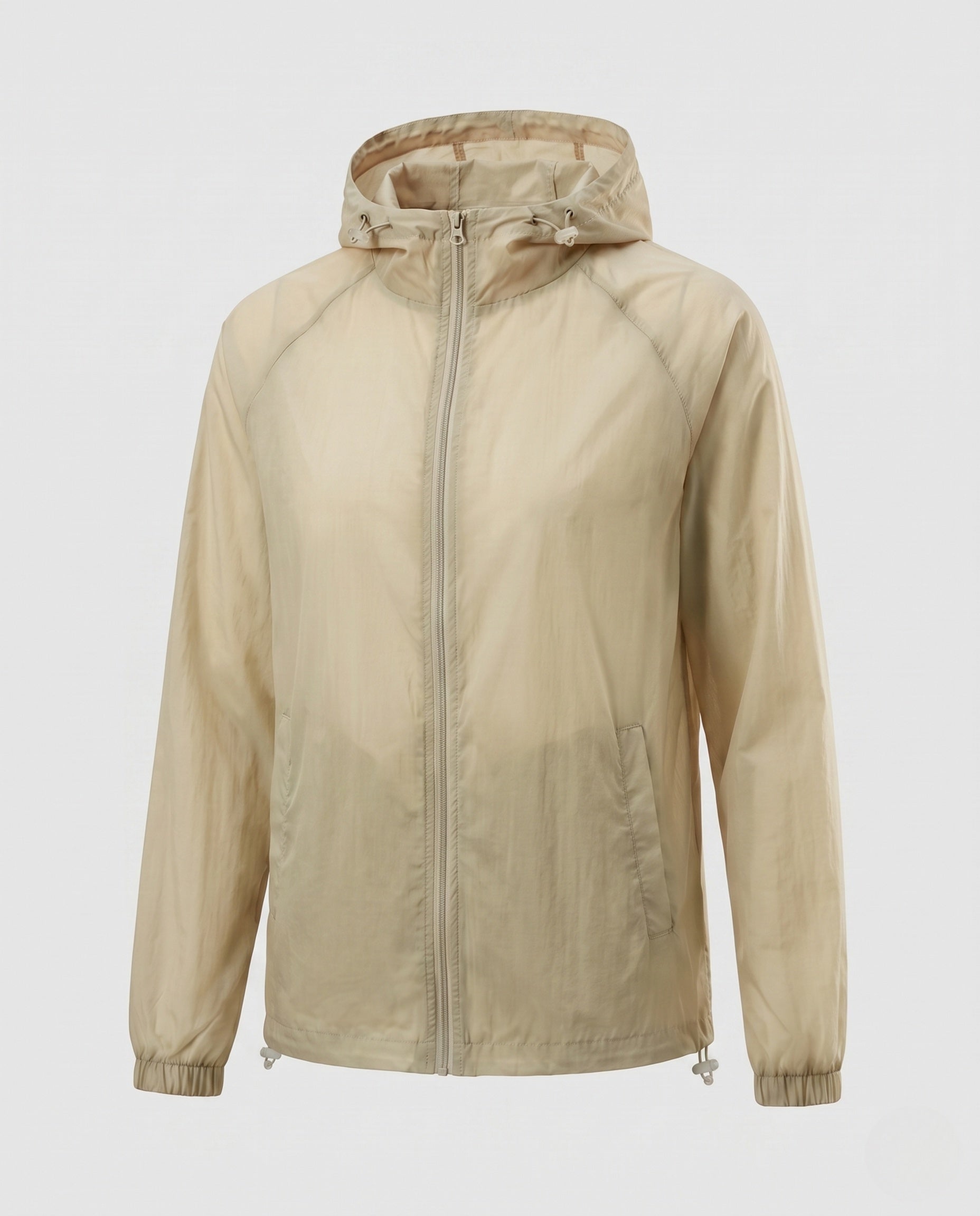 Women's Practical Windbreaker Jacket with Adjustable Hood