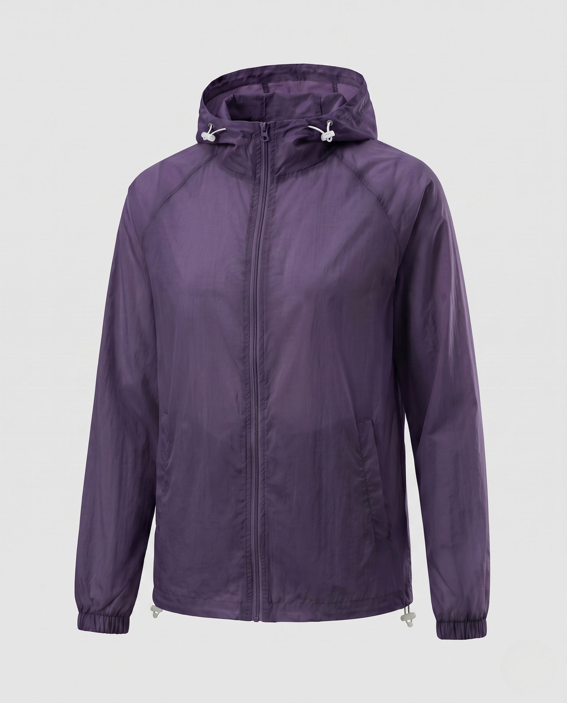Women's Practical Windbreaker Jacket with Adjustable Hood