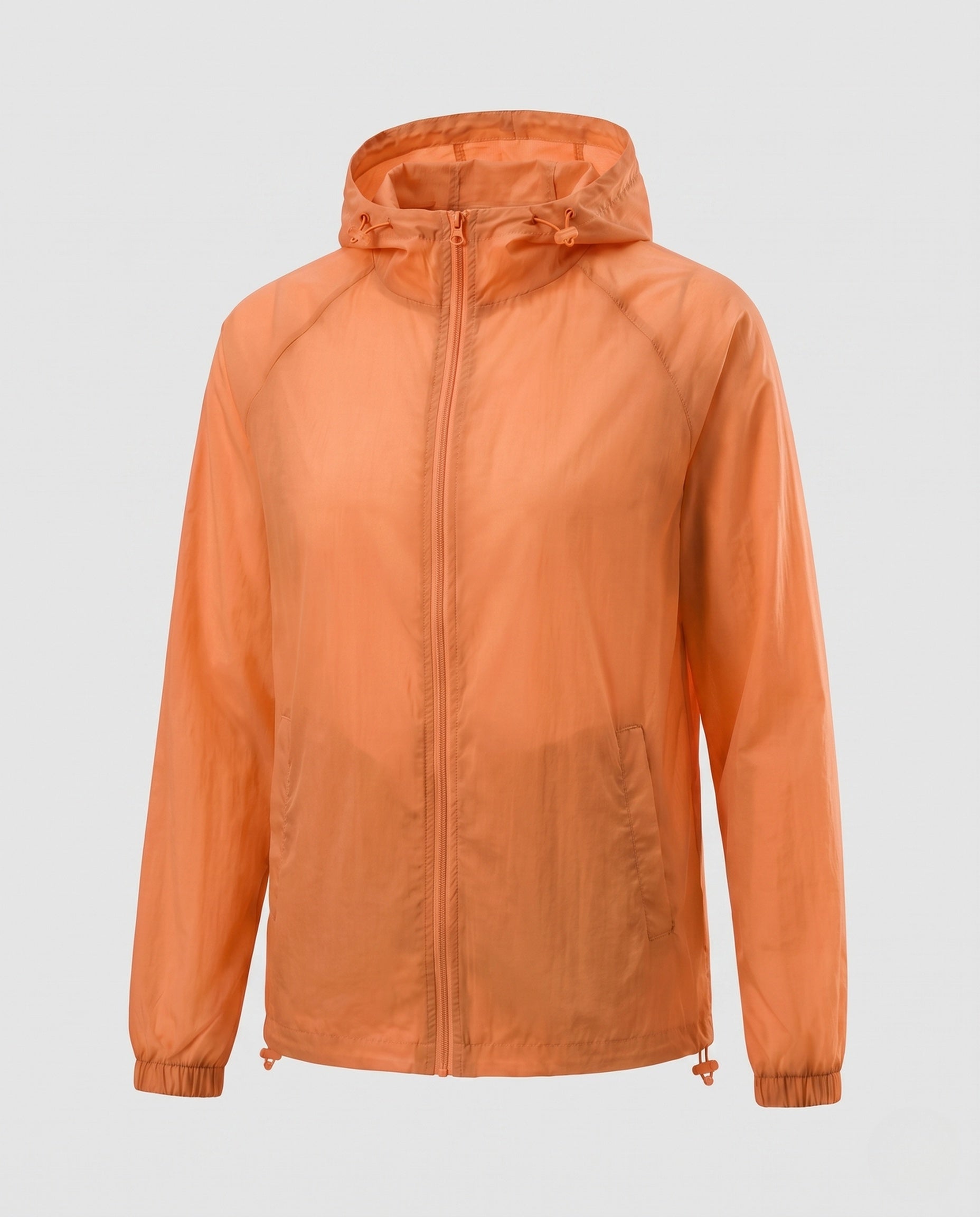 Women's Practical Windbreaker Jacket with Adjustable Hood