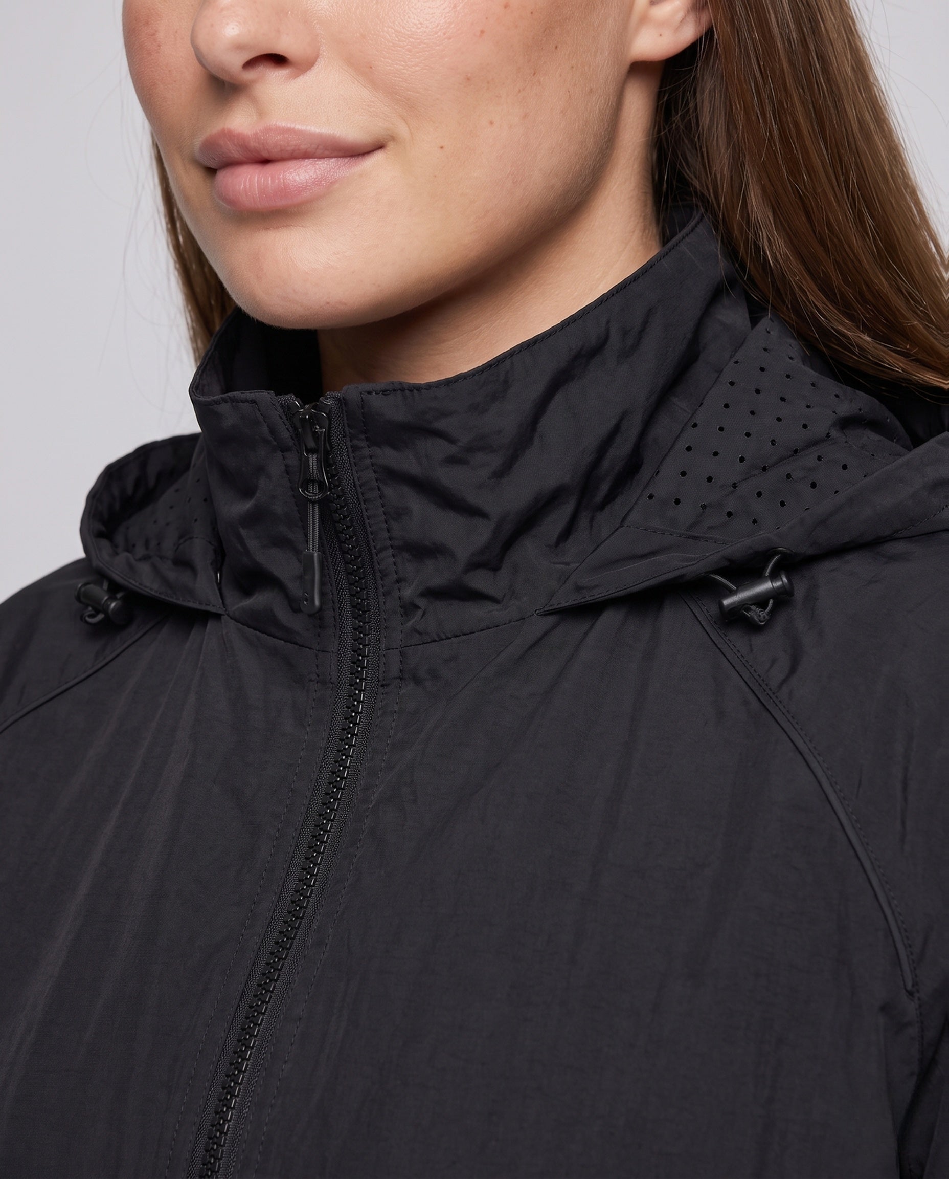 Women's Technical Leisure Jacket - Close-Up Detail