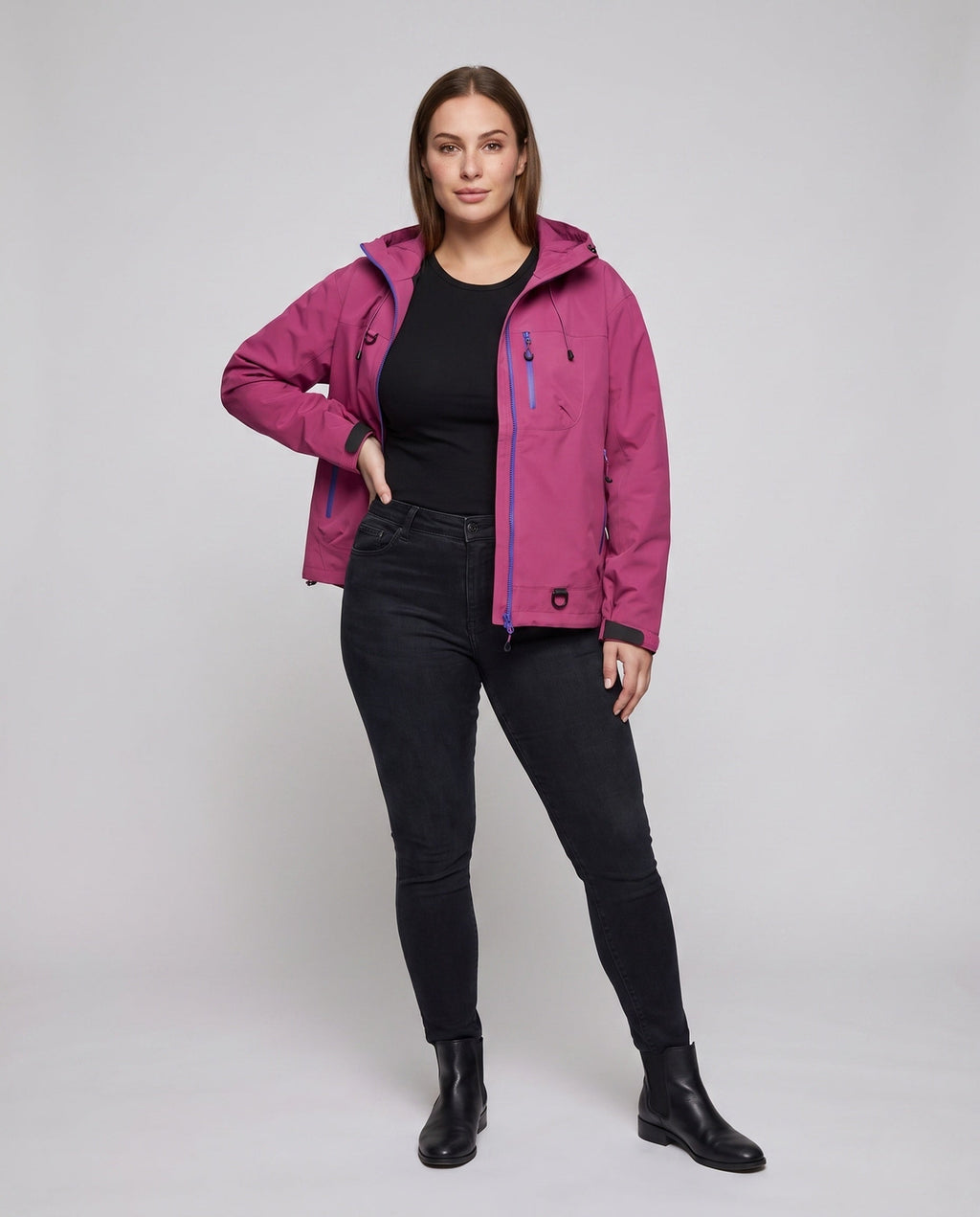 Women's Technical Leisure Jacket - Front View
