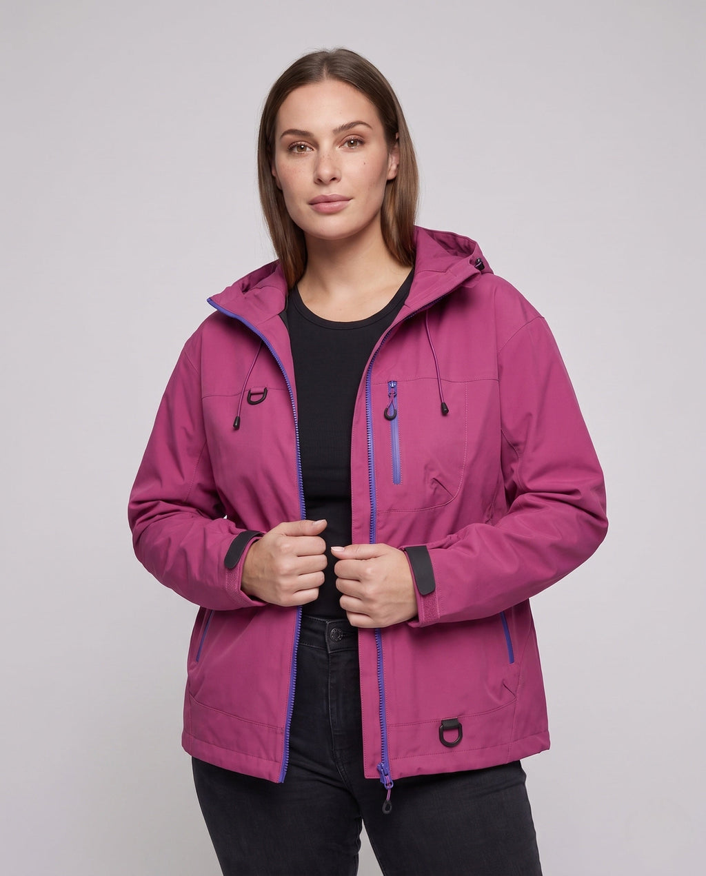 Women's Technical Leisure Jacket - Upper Body View