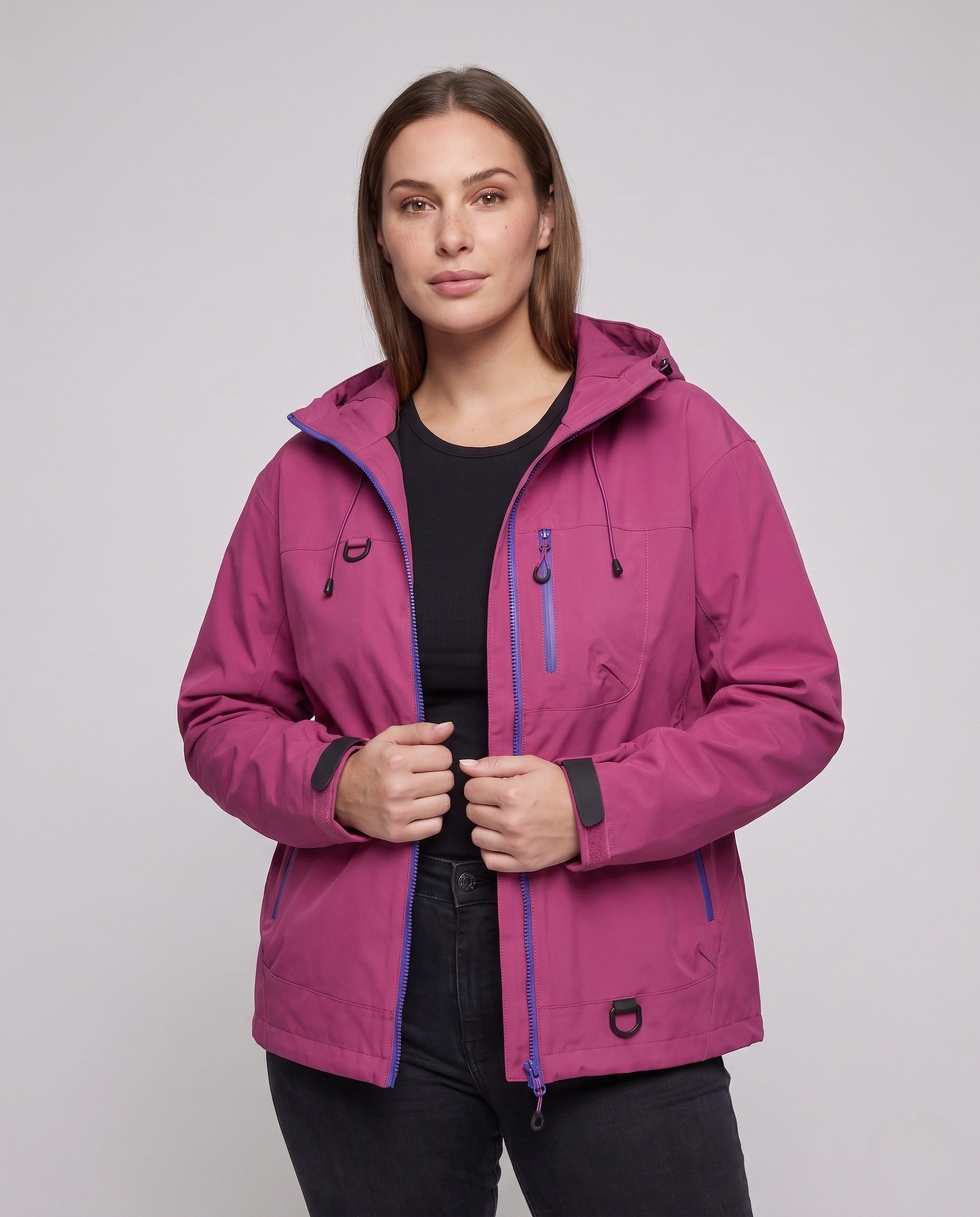 Women's Technical Leisure Jacket - Upper Body View