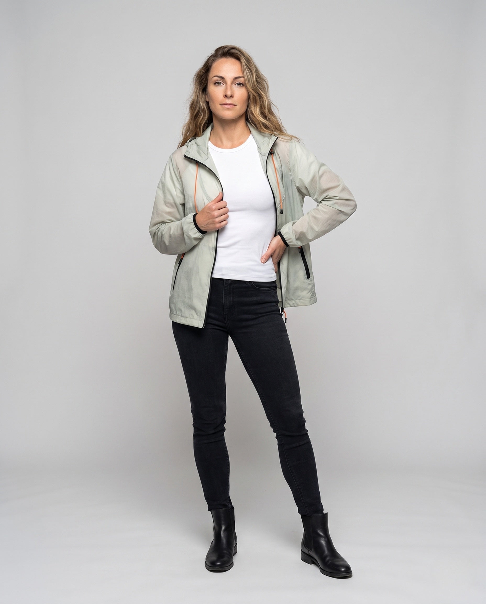 Women's Technical Outdoor Jacket - Front View