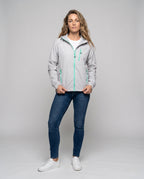 Women's Technical Windbreaker with UV Protection - Front View
