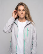 Women's Technical Windbreaker with UV Protection - Upper Body View