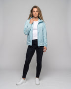 Women's Ultra-Lightweight UV Protection Jacket with Integrated Hood - Front View