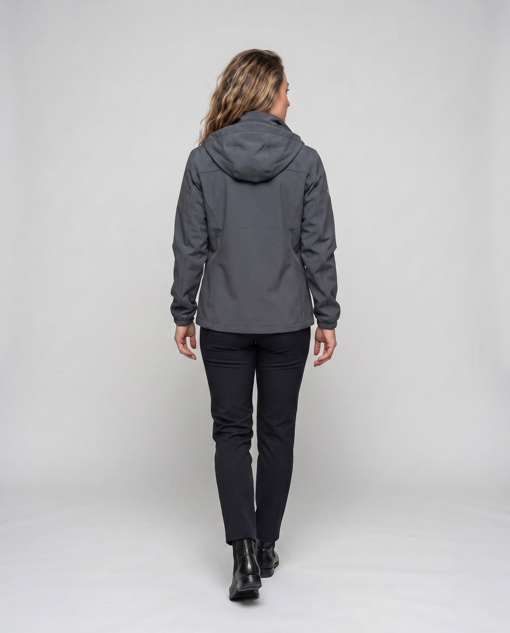 Women's Ultralight Sports Jacket with Waterproof Design - Back View