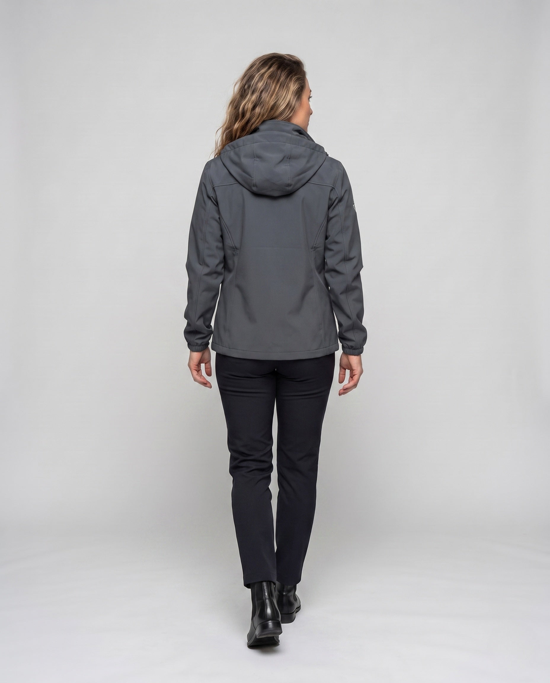Women's Ultralight Sports Jacket with Waterproof Design - Back View