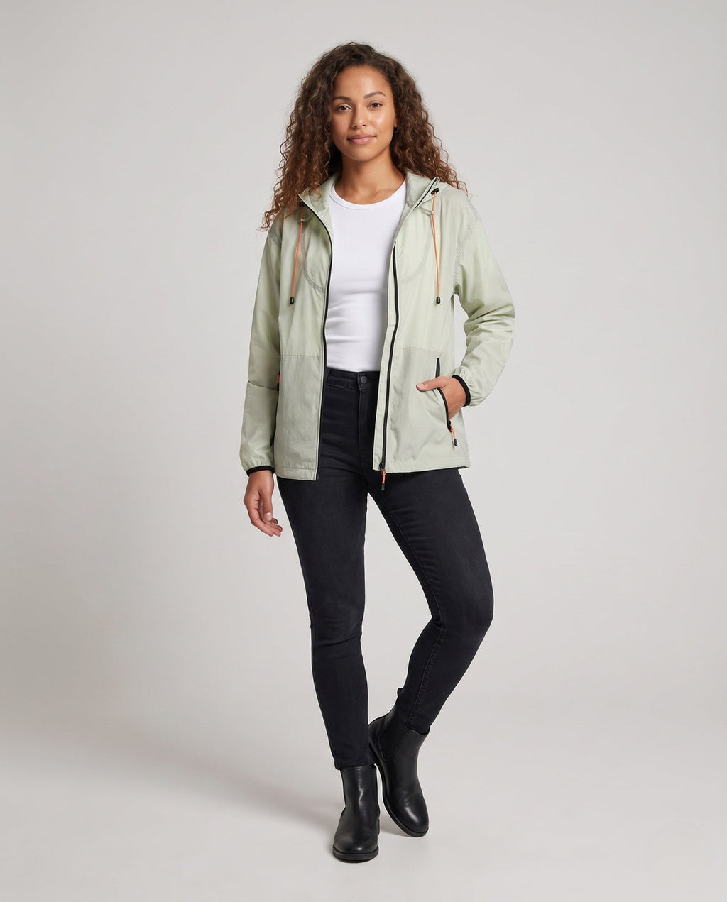 Women's UV Protection Jacket with Breathable Technology - Front View