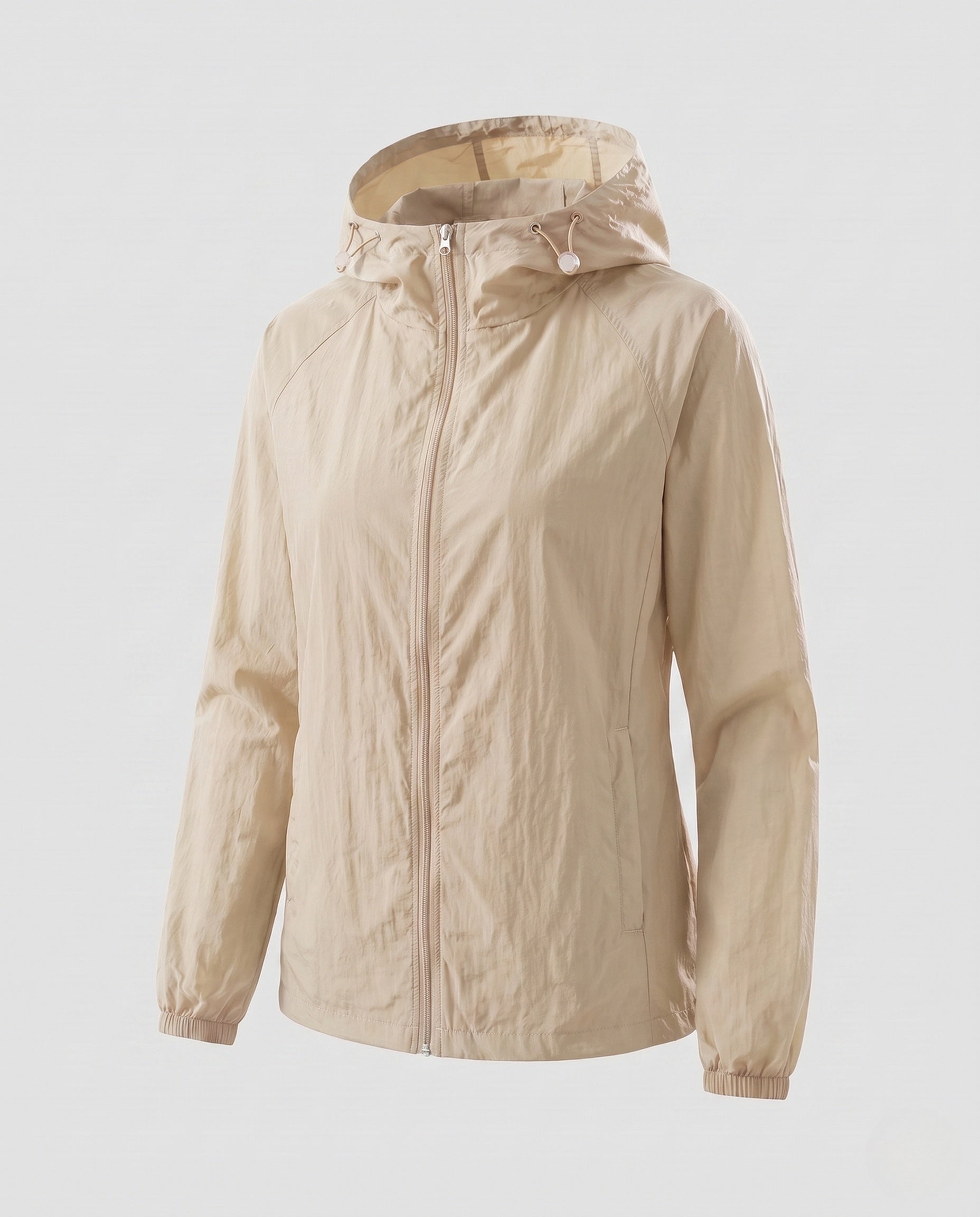 Women's UV Protection Jacket with Breathable Material, Adjustable Hood