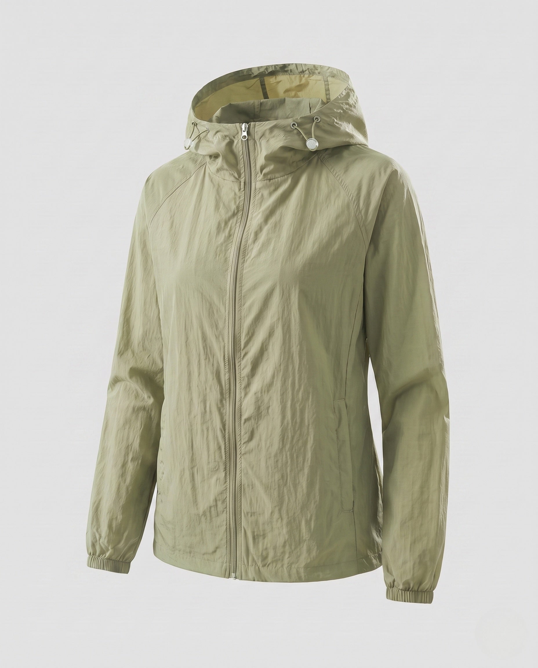 Women's UV Protection Jacket with Breathable Material, Adjustable Hood