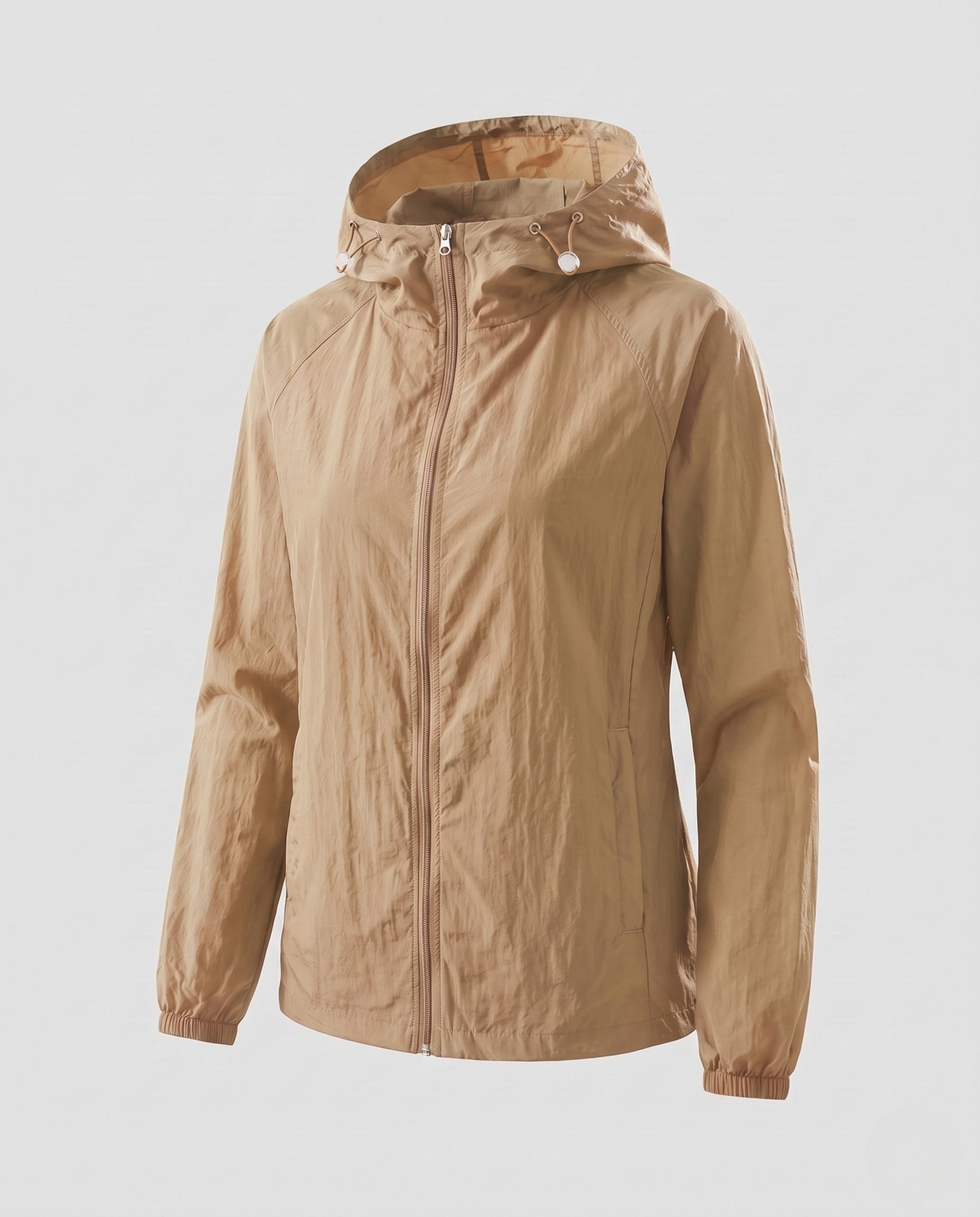 Women's UV Protection Jacket with Breathable Material, Adjustable Hood