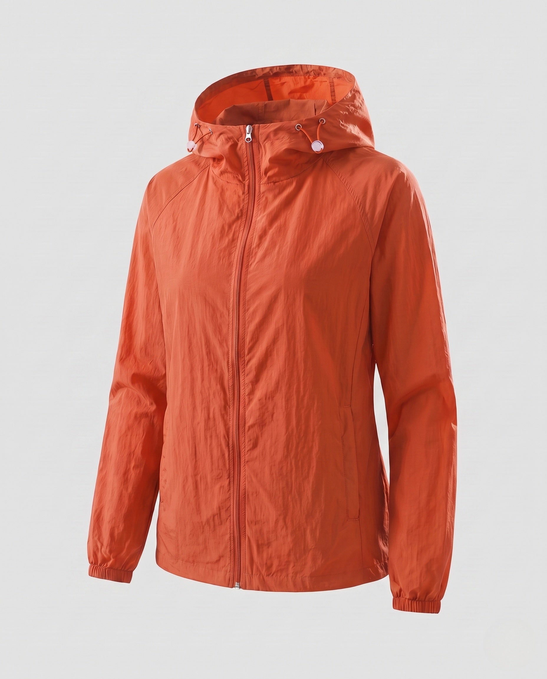 Women's UV Protection Jacket with Breathable Material, Adjustable Hood