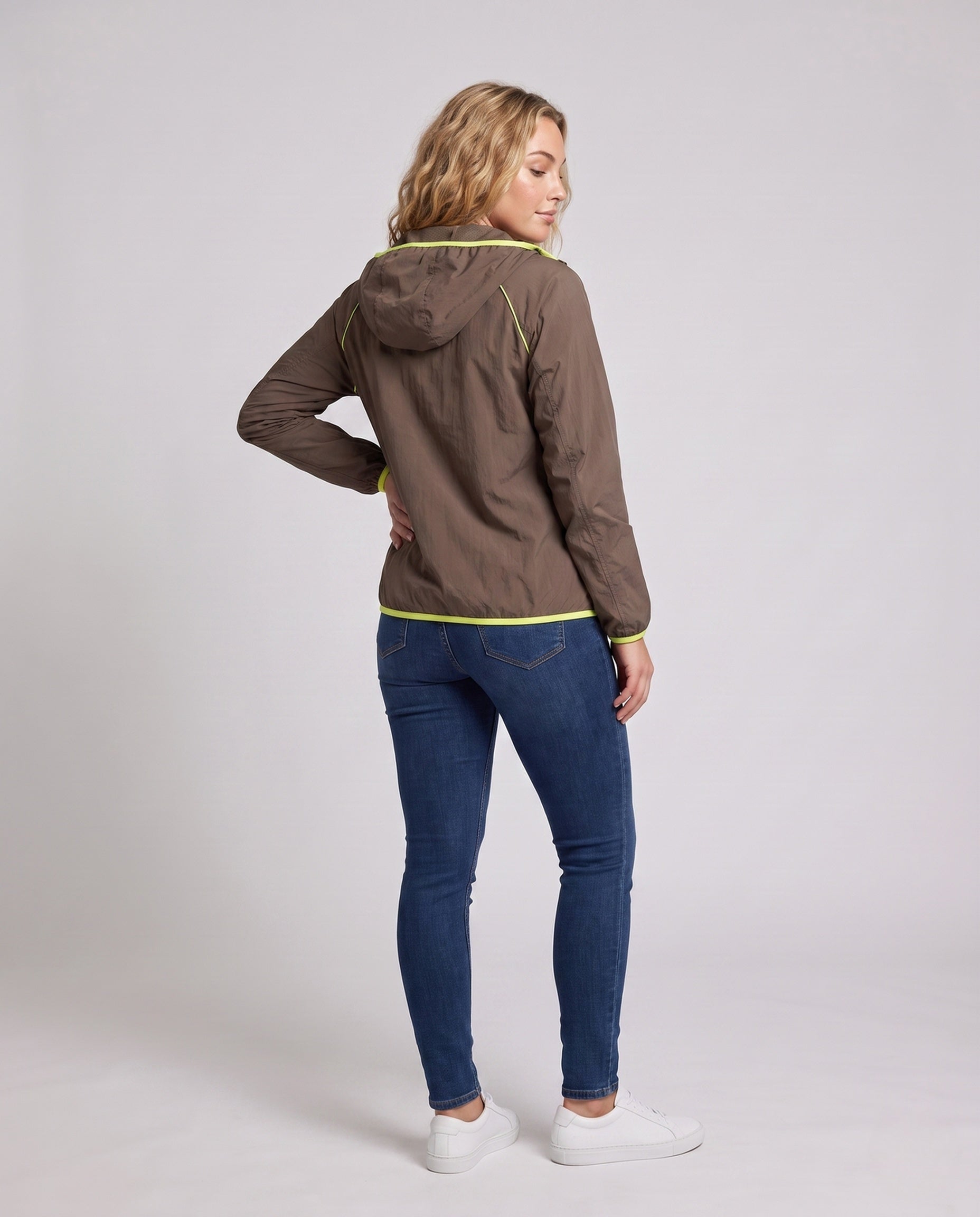 Women's UV Protection Jacket with Breathable Properties - Back View