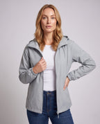 Women's Waterproof and Breathable Running Jacket - Upper Body View