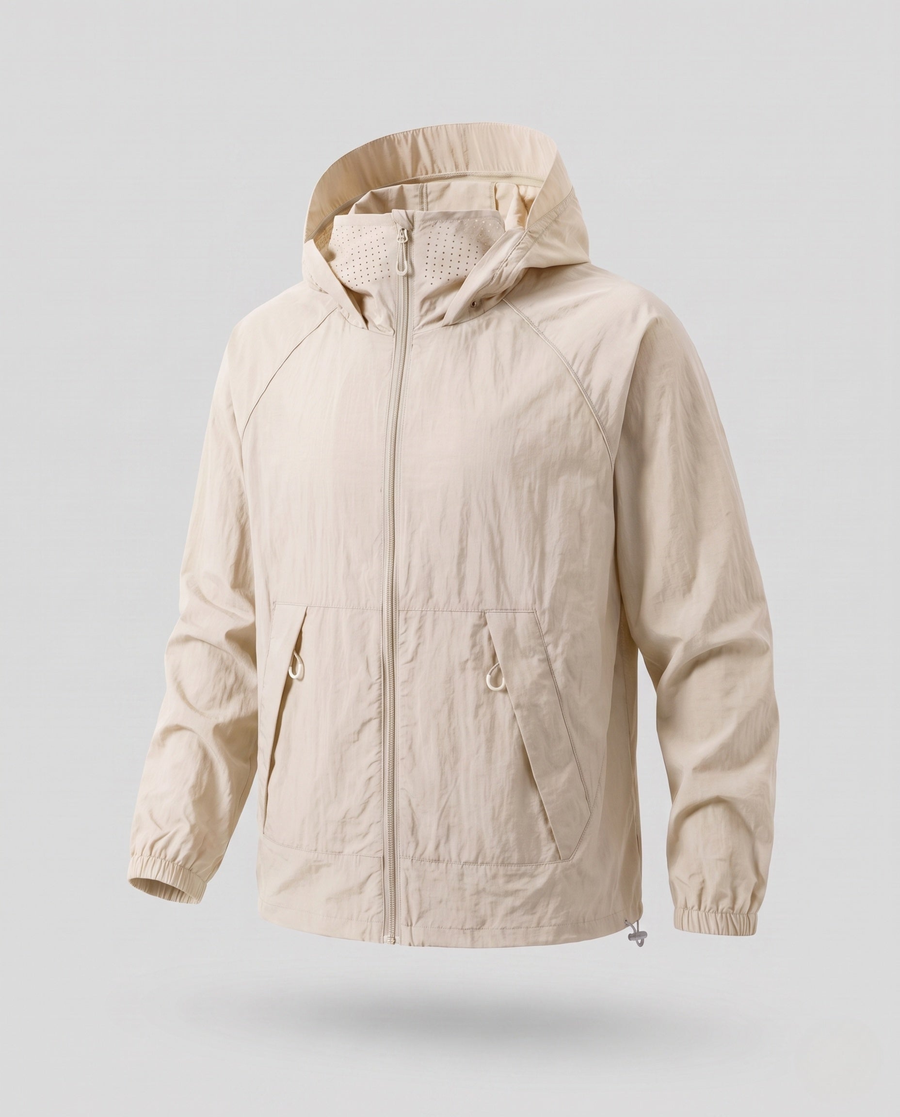 Women's Waterproof Hooded Jacket with UV Protection