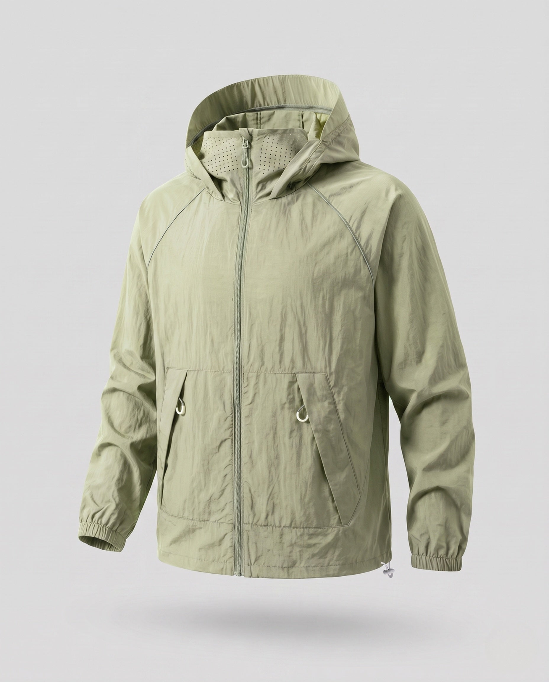 Women's Waterproof Hooded Jacket with UV Protection
