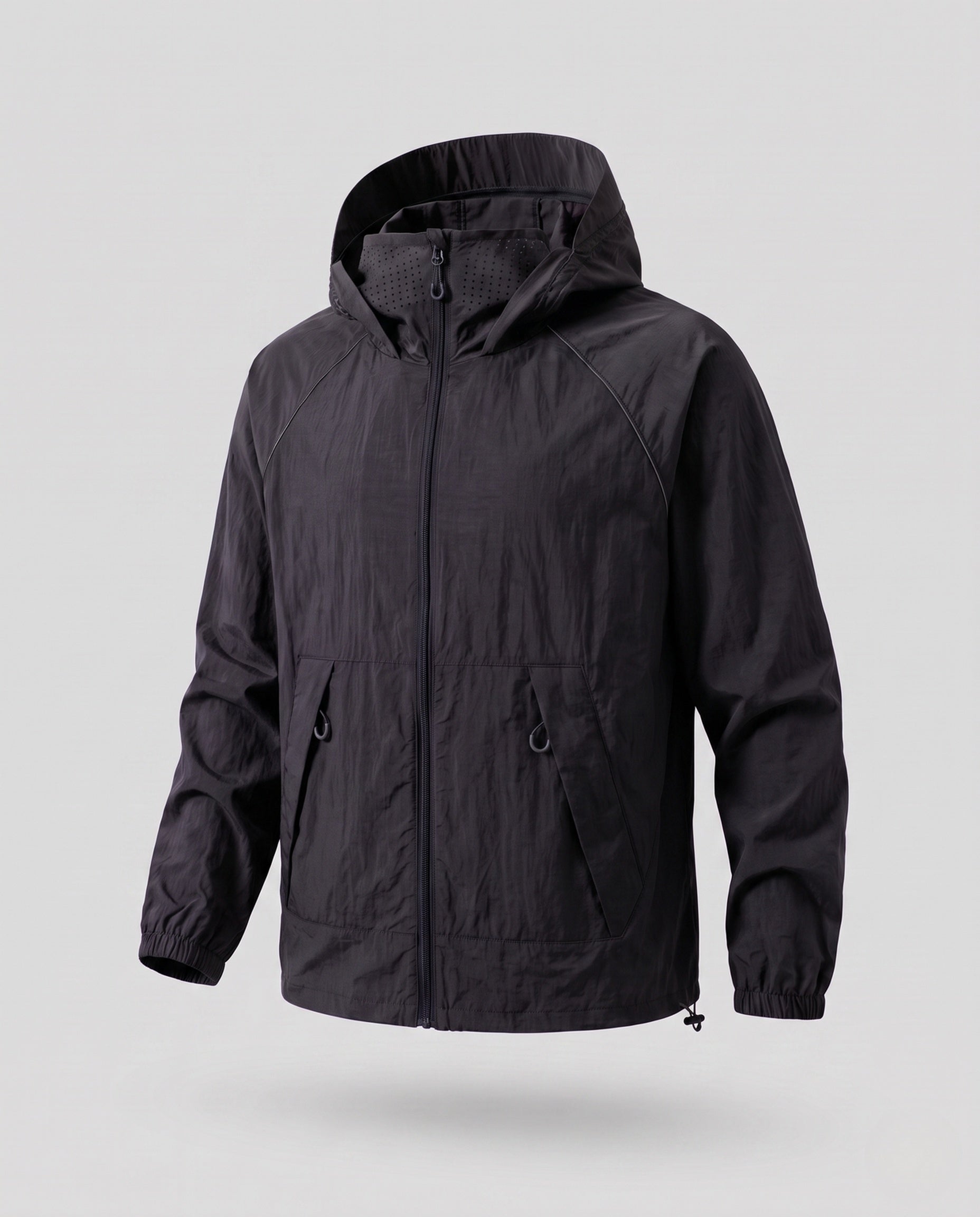 Women's Waterproof Hooded Jacket with UV Protection
