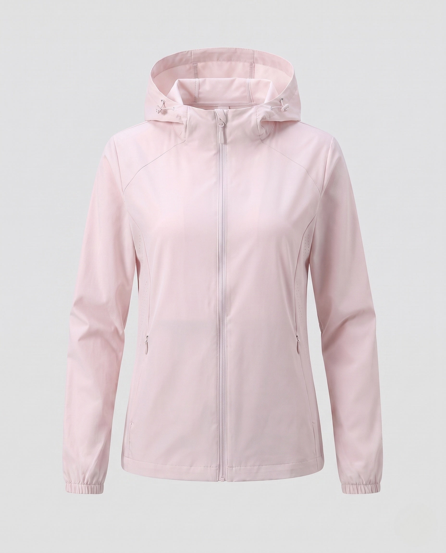 Women's Lightweight Wind and Water-Repellent Hoodie Jacket