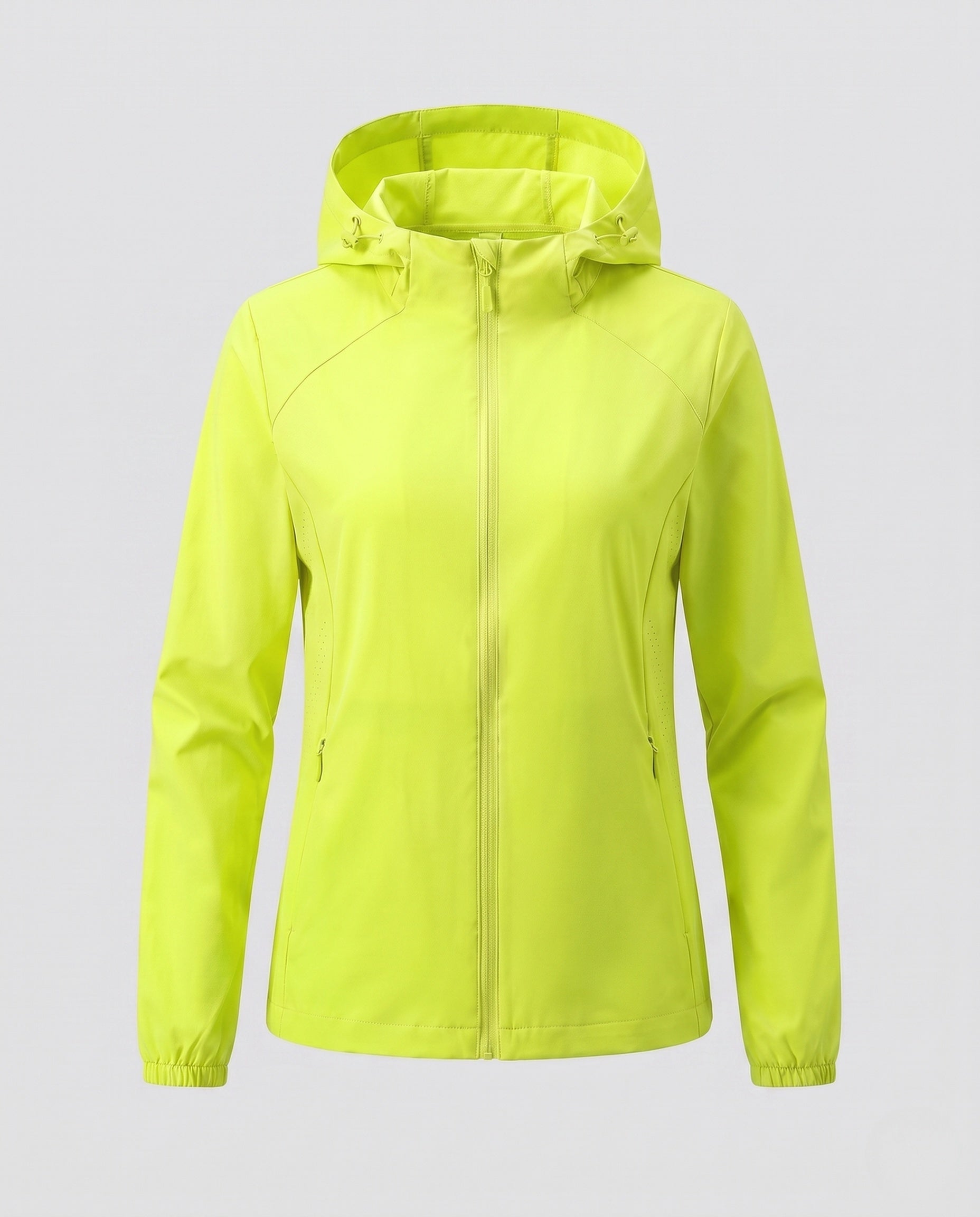 Women's Lightweight Wind and Water-Repellent Hoodie Jacket