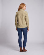 Women's Ultra-Light Travel Jacket with Stand-Up Collar - Back View