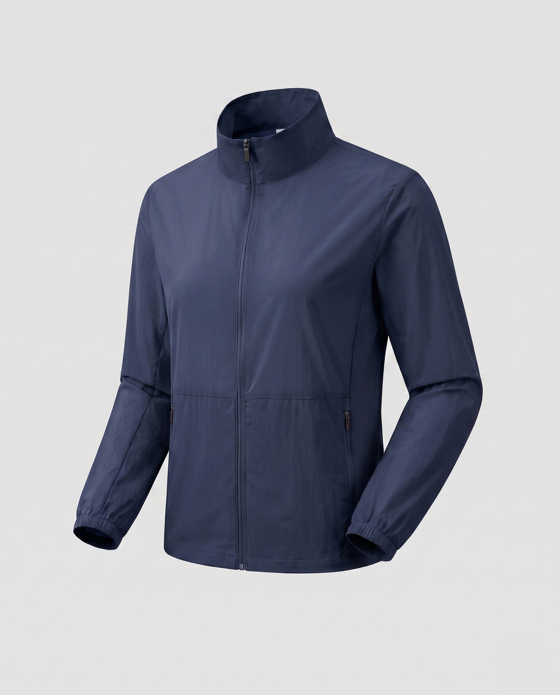 Women's Ultra-Light Travel Jacket with Stand-Up Collar