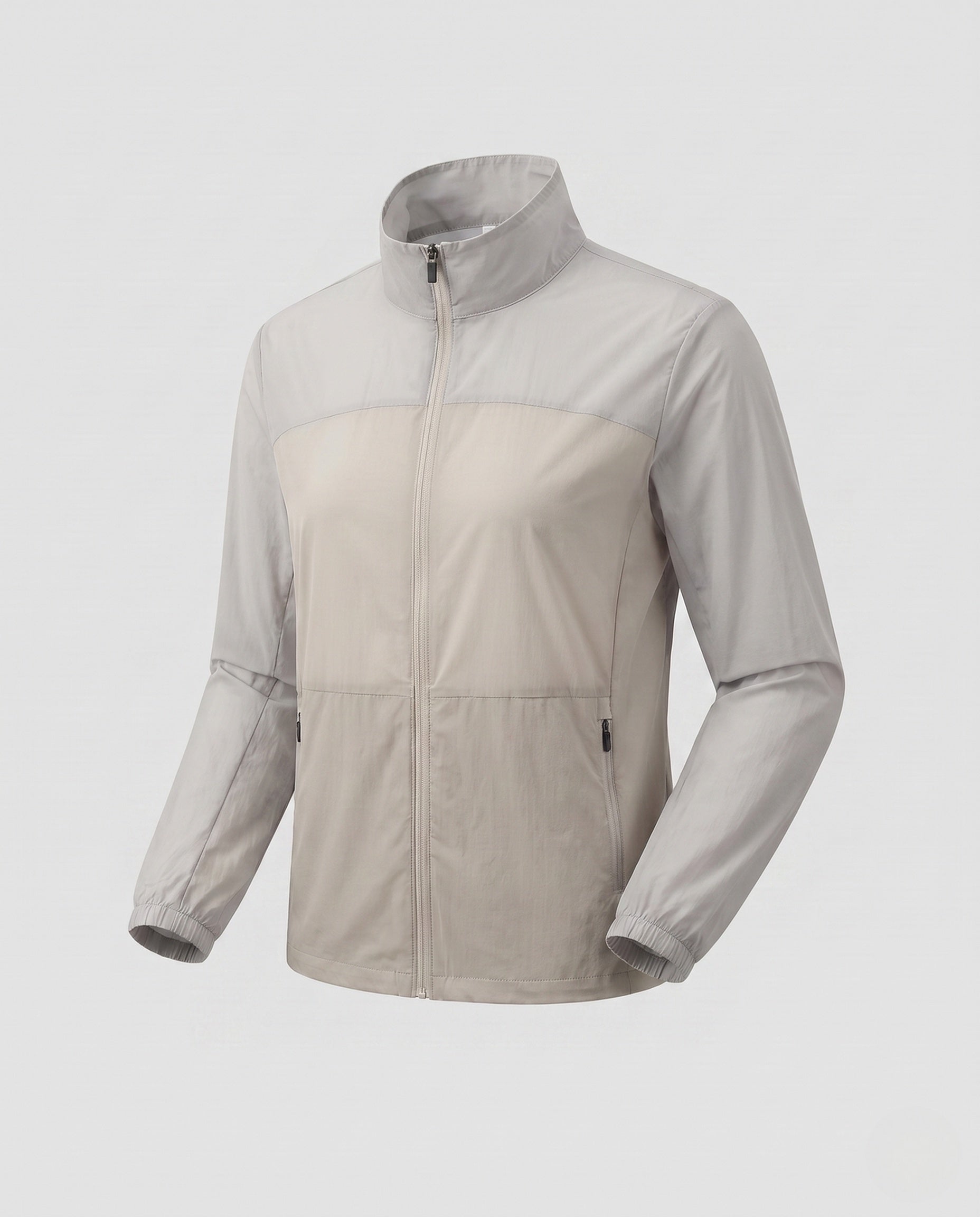 Women's Ultra-Light Travel Jacket with Stand-Up Collar