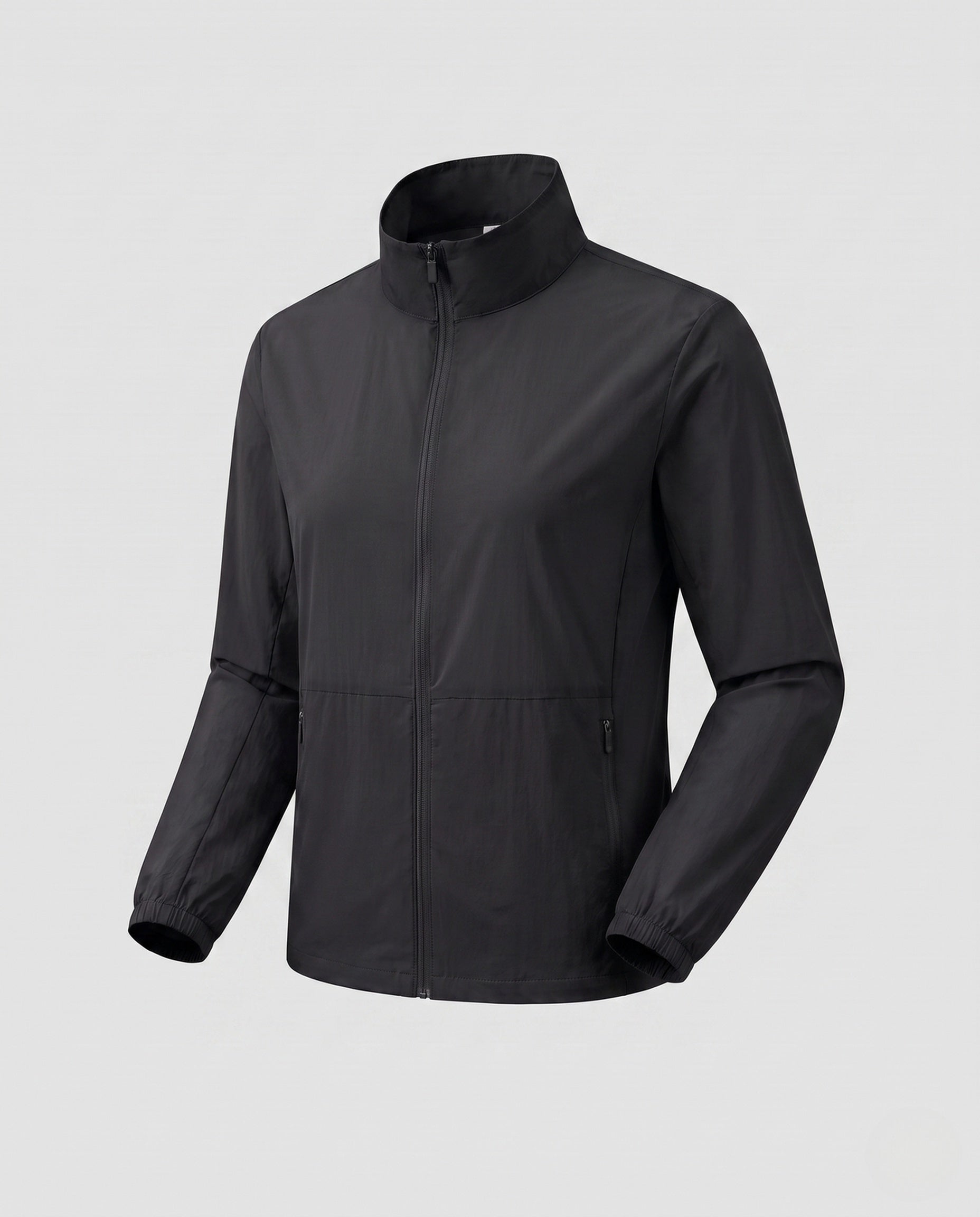 Women's Ultra-Light Travel Jacket with Stand-Up Collar