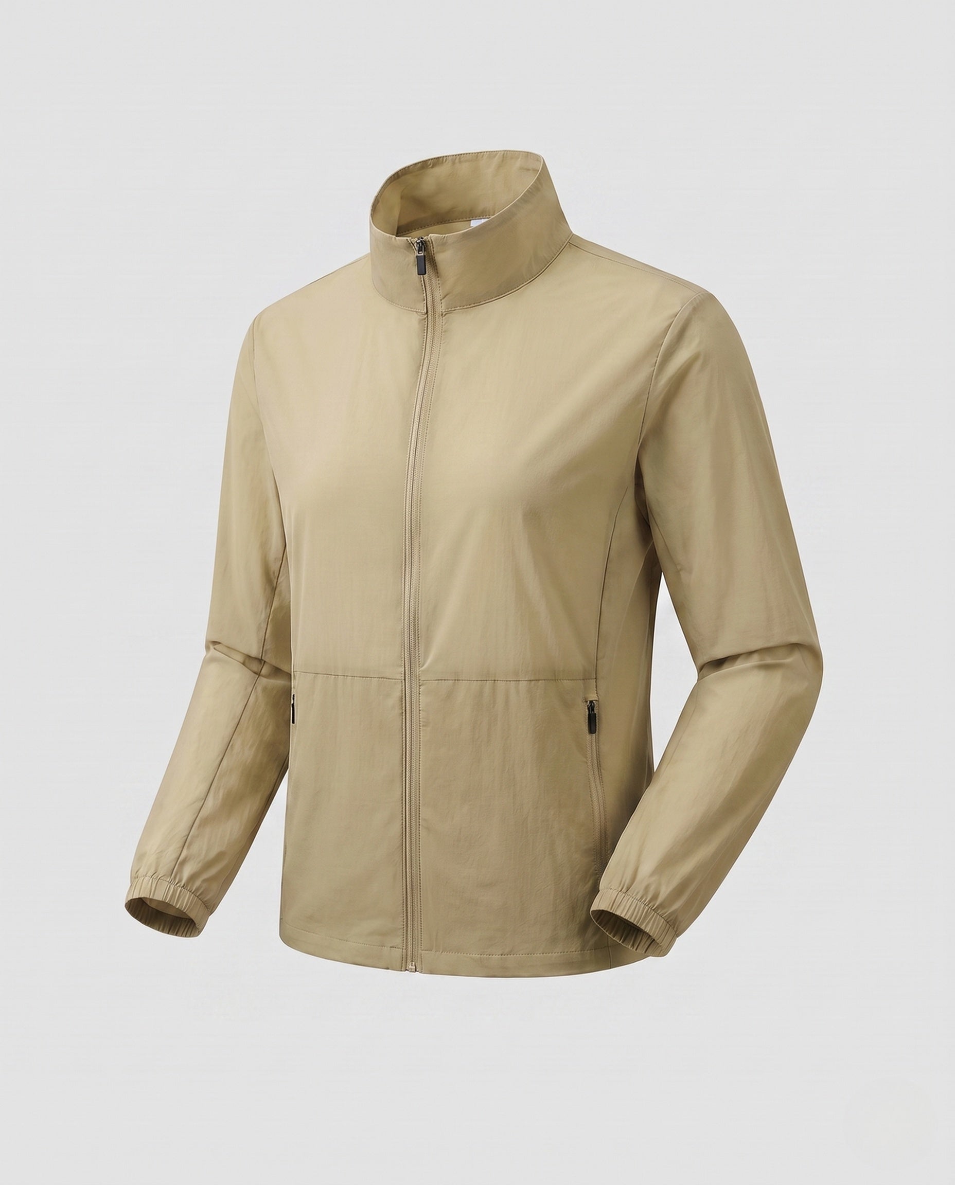 Women's Ultra-Light Travel Jacket with Stand-Up Collar
