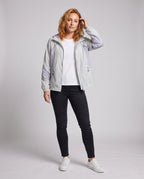 Women's Ultra-Light Hiking and Everyday Jacket with Hood - Front View