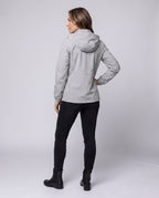 Unisex Functional Travel and Trekking Jacket with Hood - Back View